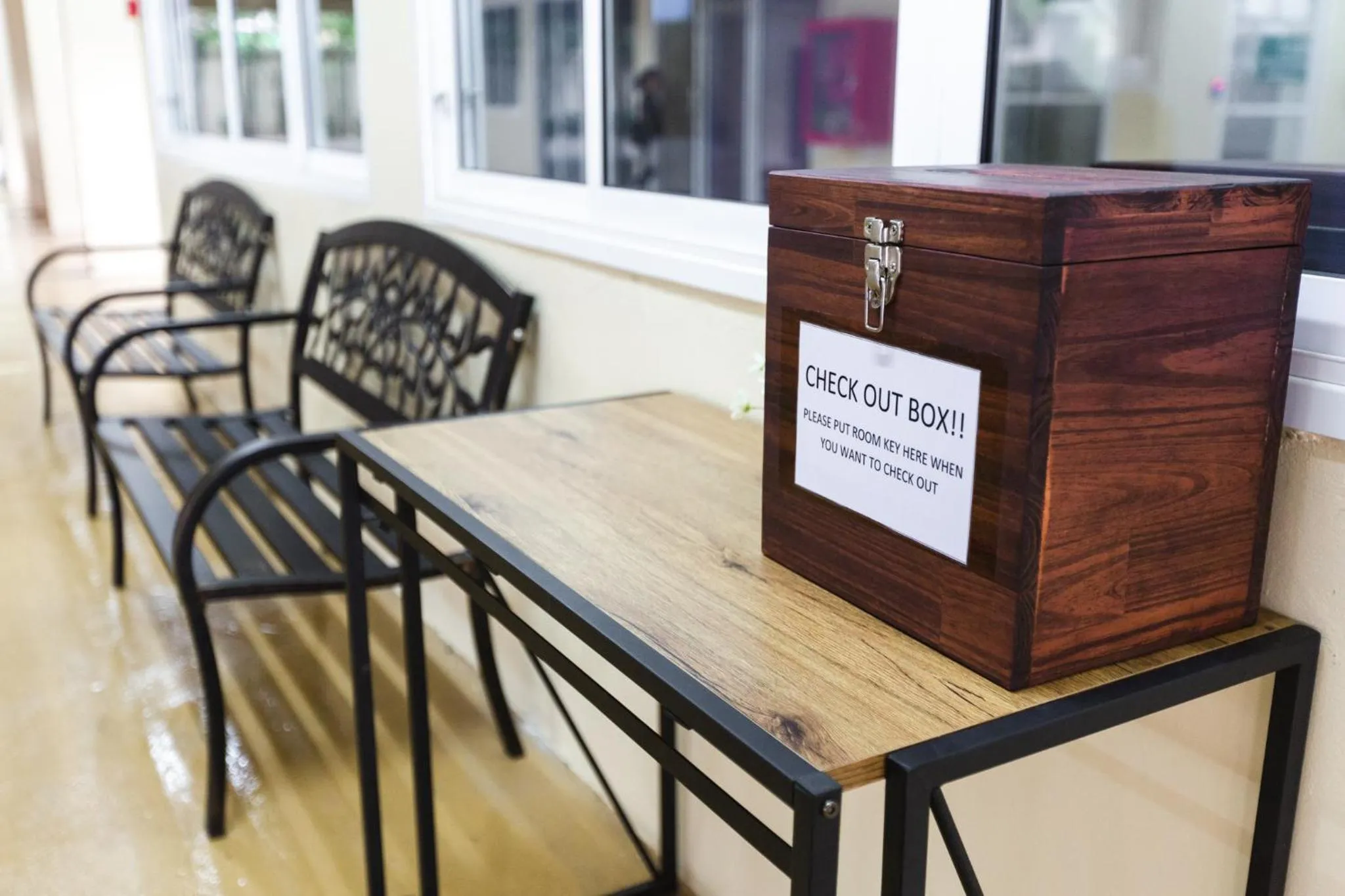 Seating area in House of Happiness