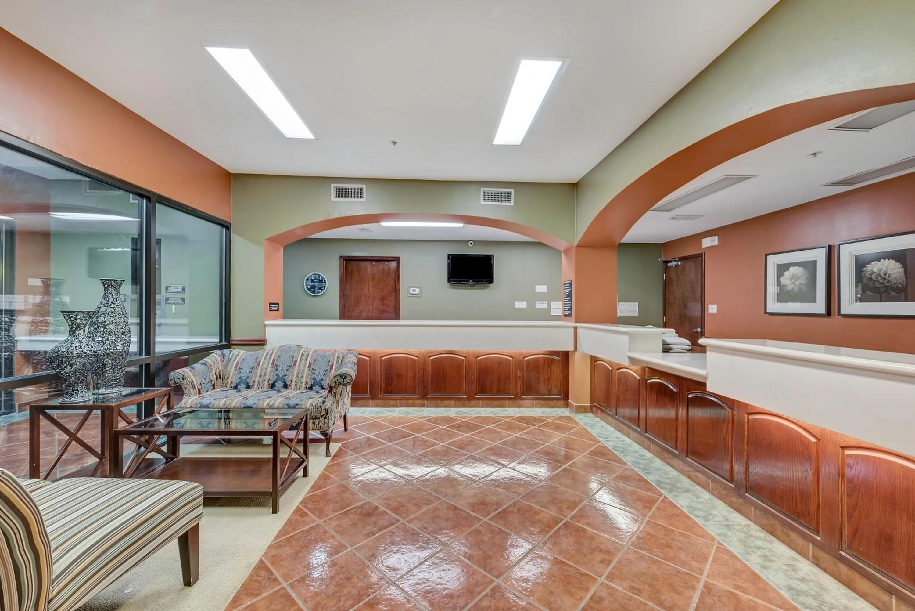 Lobby or reception in Super 8 by Wyndham Weslaco