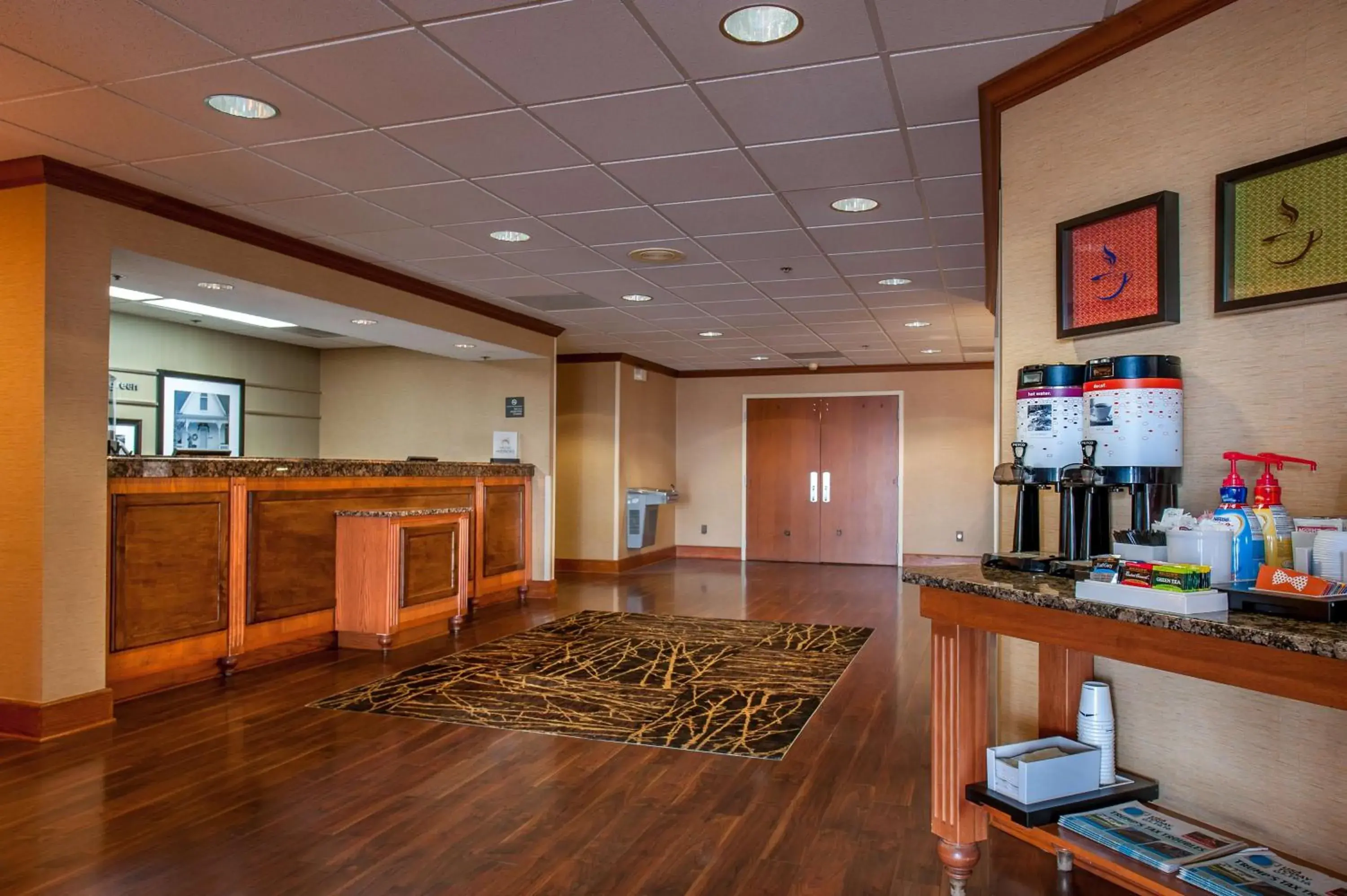 Lobby or reception in Hampton Inn Bowling Green KY Lobby or reception in Hampton Inn Bowling Green KY