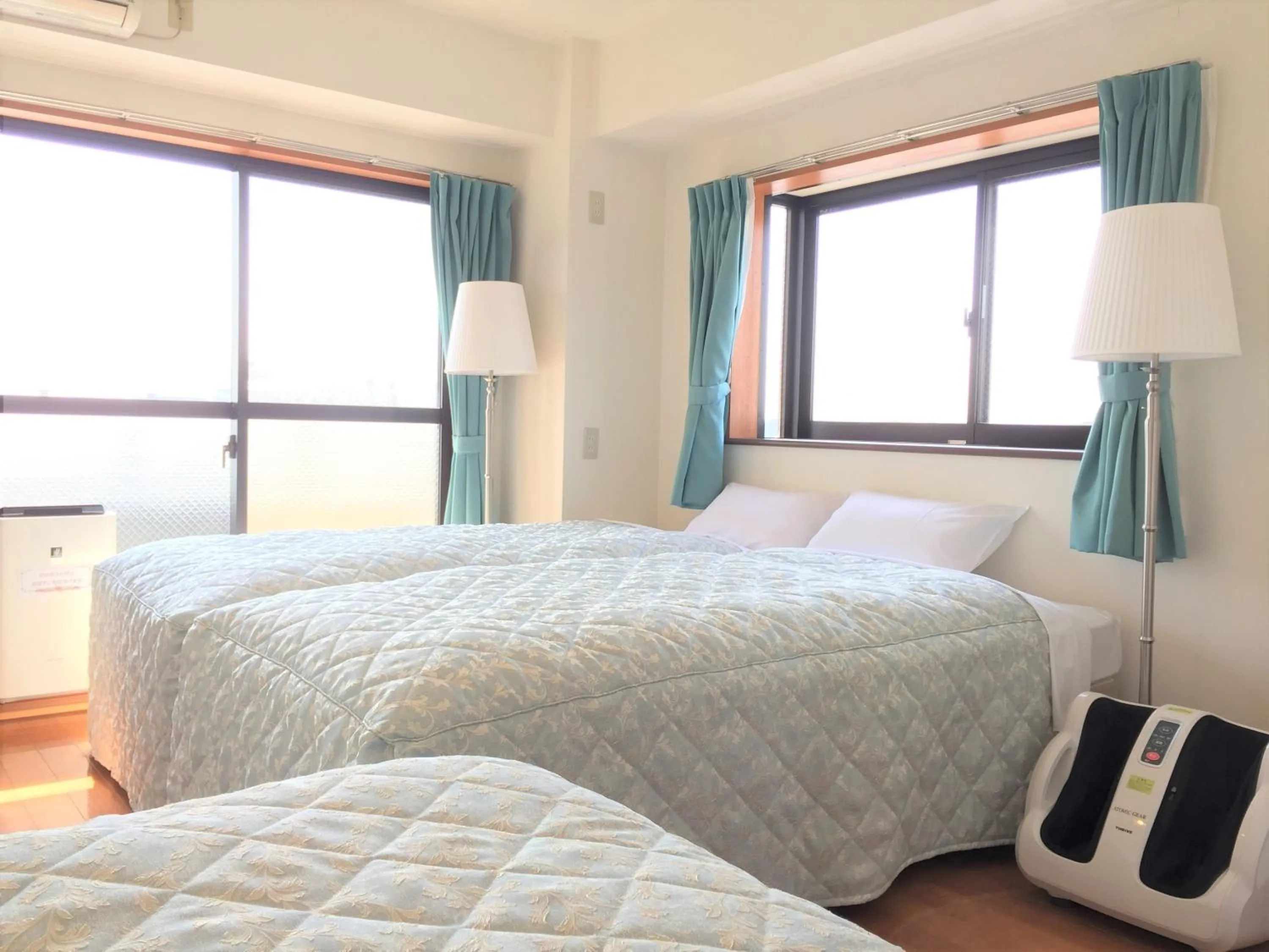 Bed in Nice Inn Hotel Ichikawa Tokyo Bay