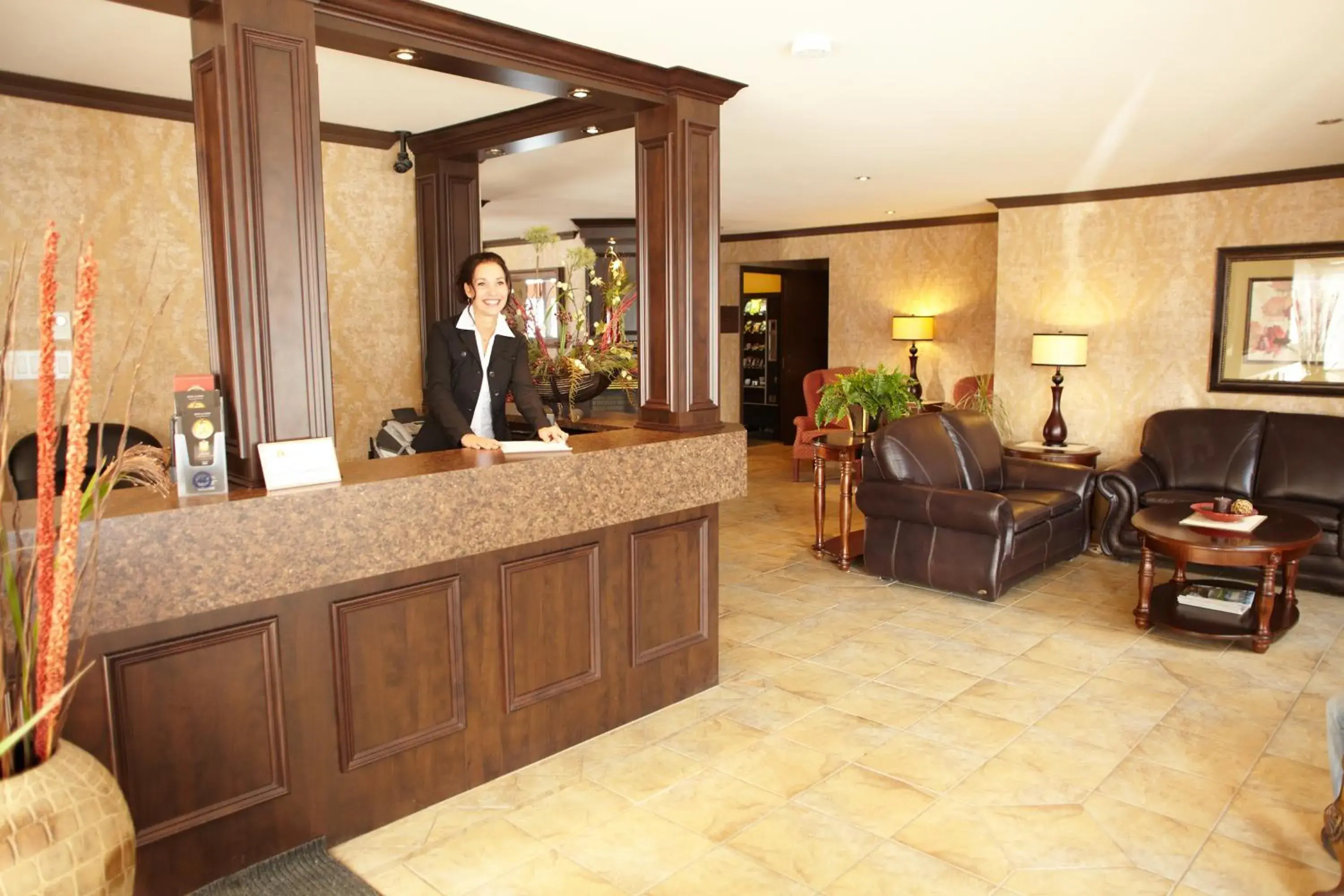 Lobby or reception in Hotel & Suites Monte-Cristo Lobby or reception in Hotel & Suites Monte-Cristo