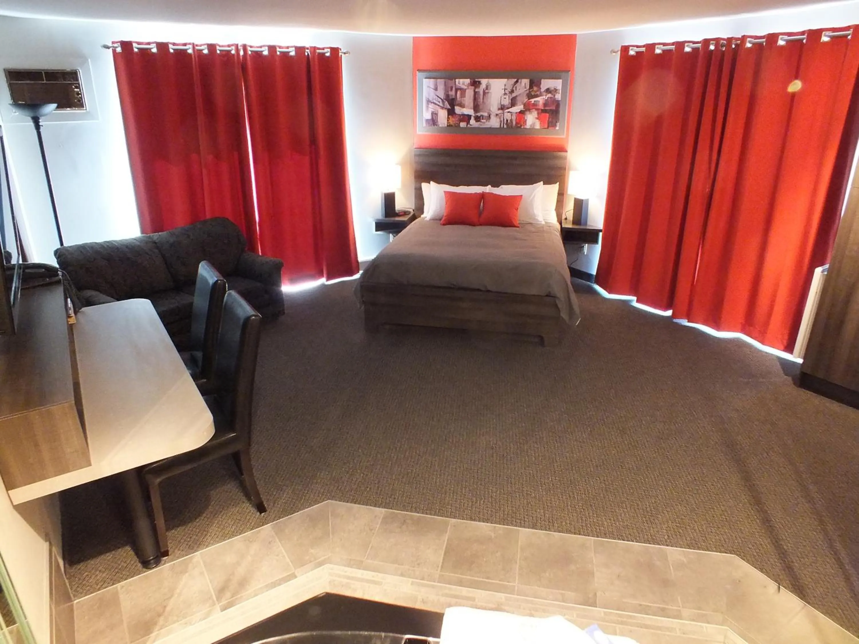 Bed in Hotel & Suites Monte-Cristo