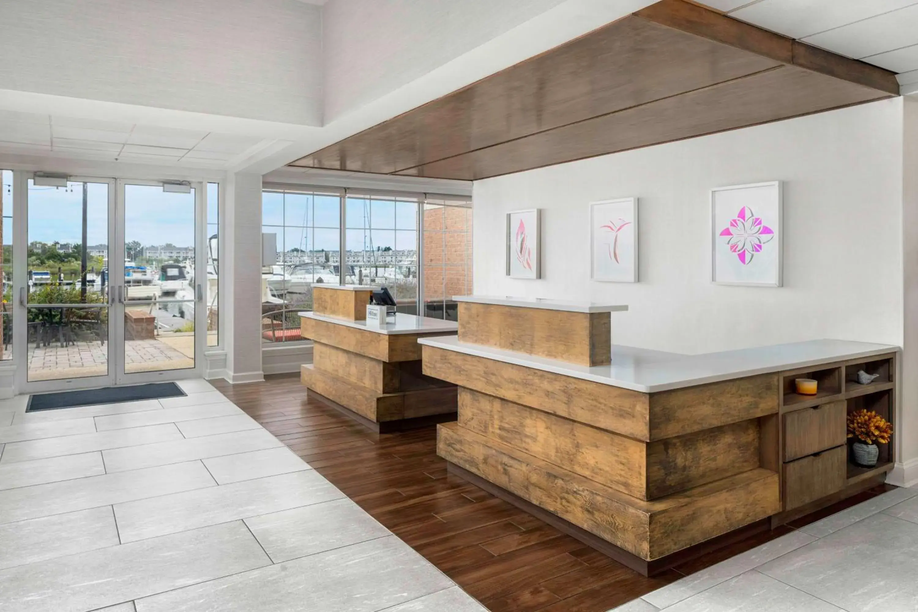Lobby or reception in Hilton Garden Inn Kent Island Marina Lobby or reception in Hilton Garden Inn Kent Island Marina