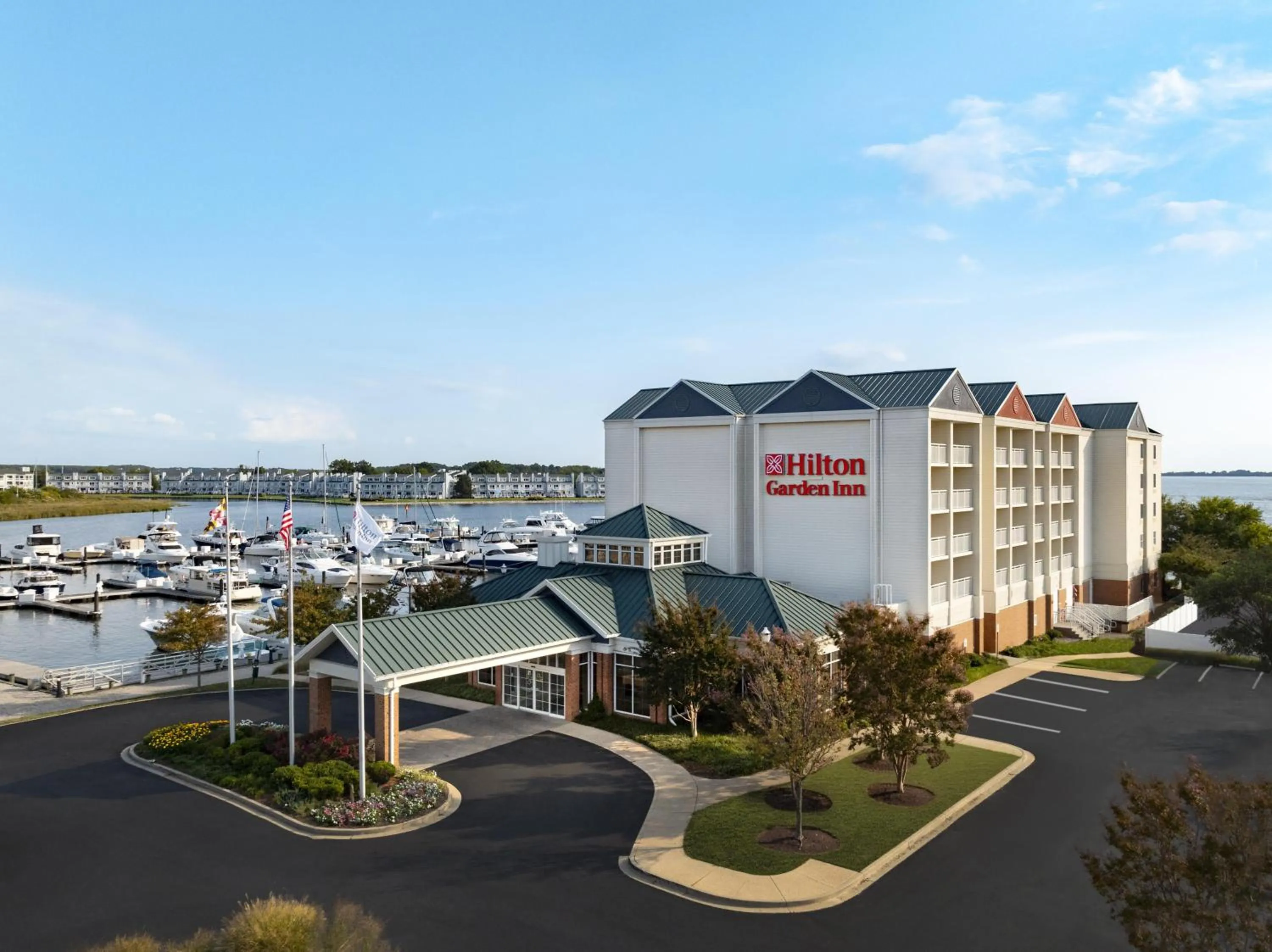 Property building in Hilton Garden Inn Kent Island Marina
