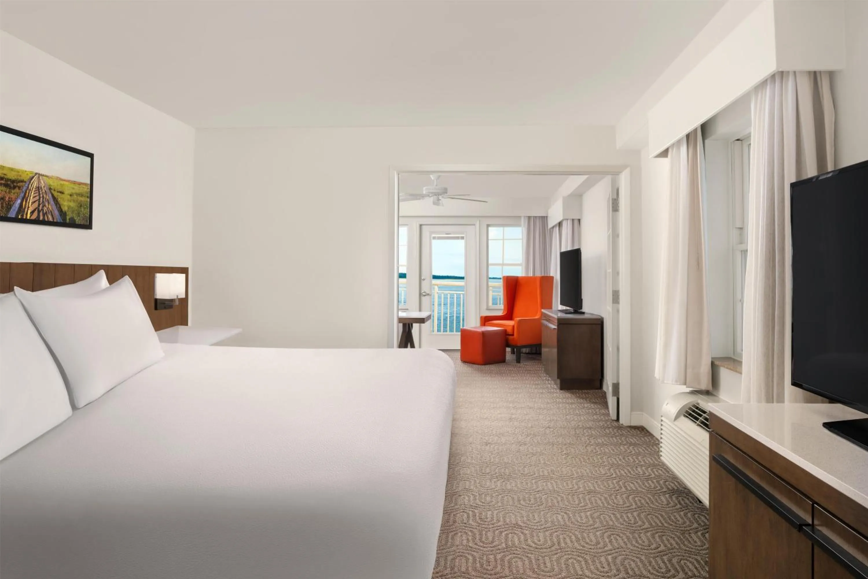 Bed in Hilton Garden Inn Kent Island Marina