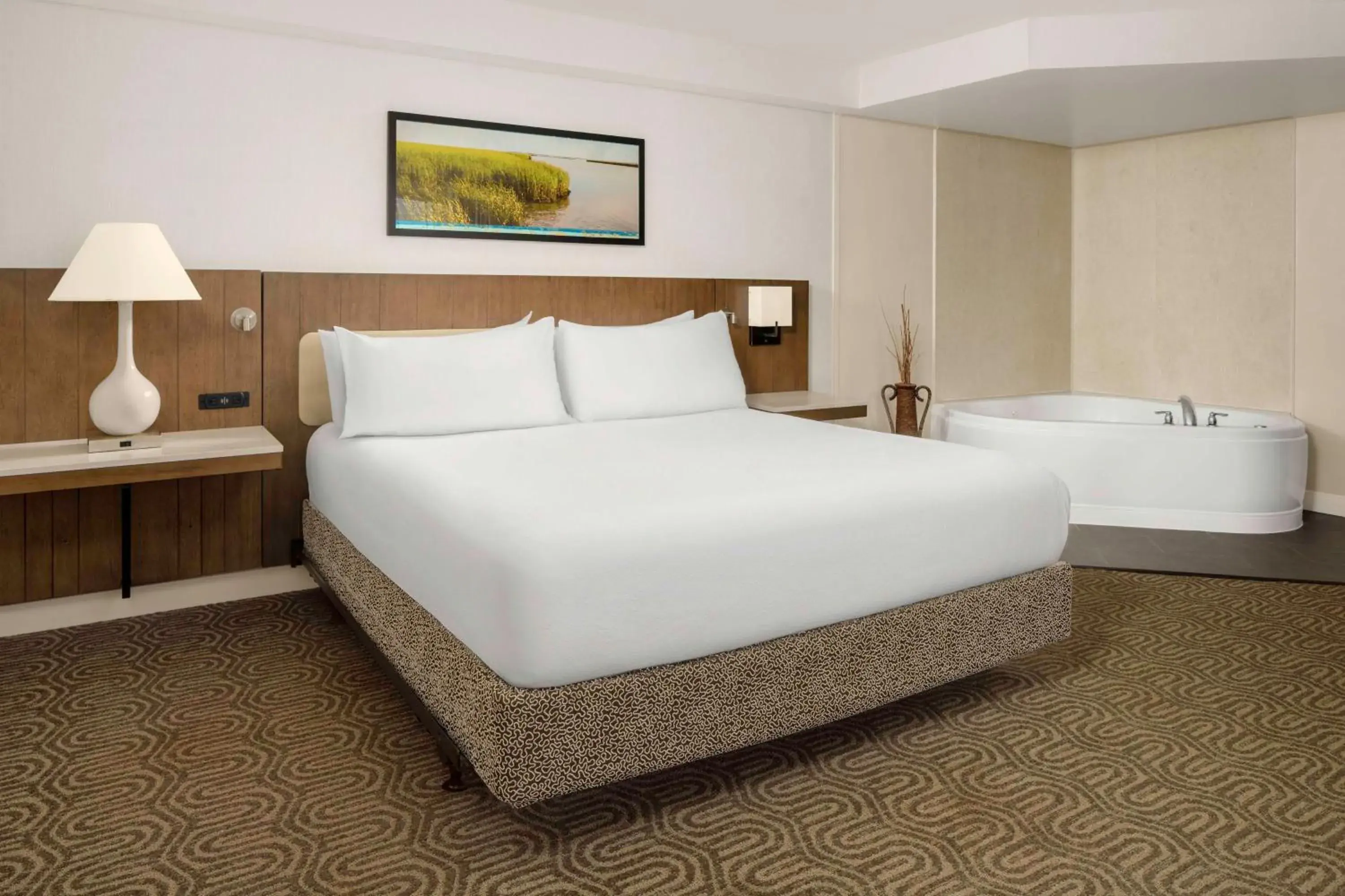 Bed in Hilton Garden Inn Kent Island Marina Bed in Hilton Garden Inn Kent Island Marina