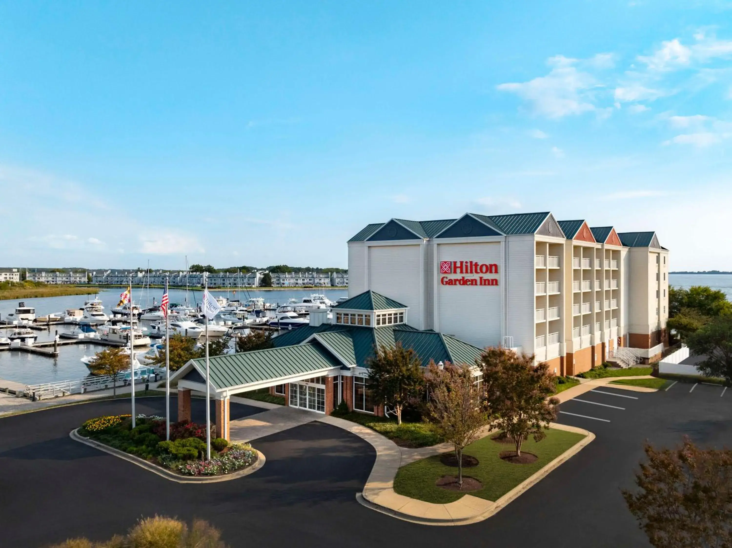 Property building in Hilton Garden Inn Kent Island Marina Property building in Hilton Garden Inn Kent Island Marina