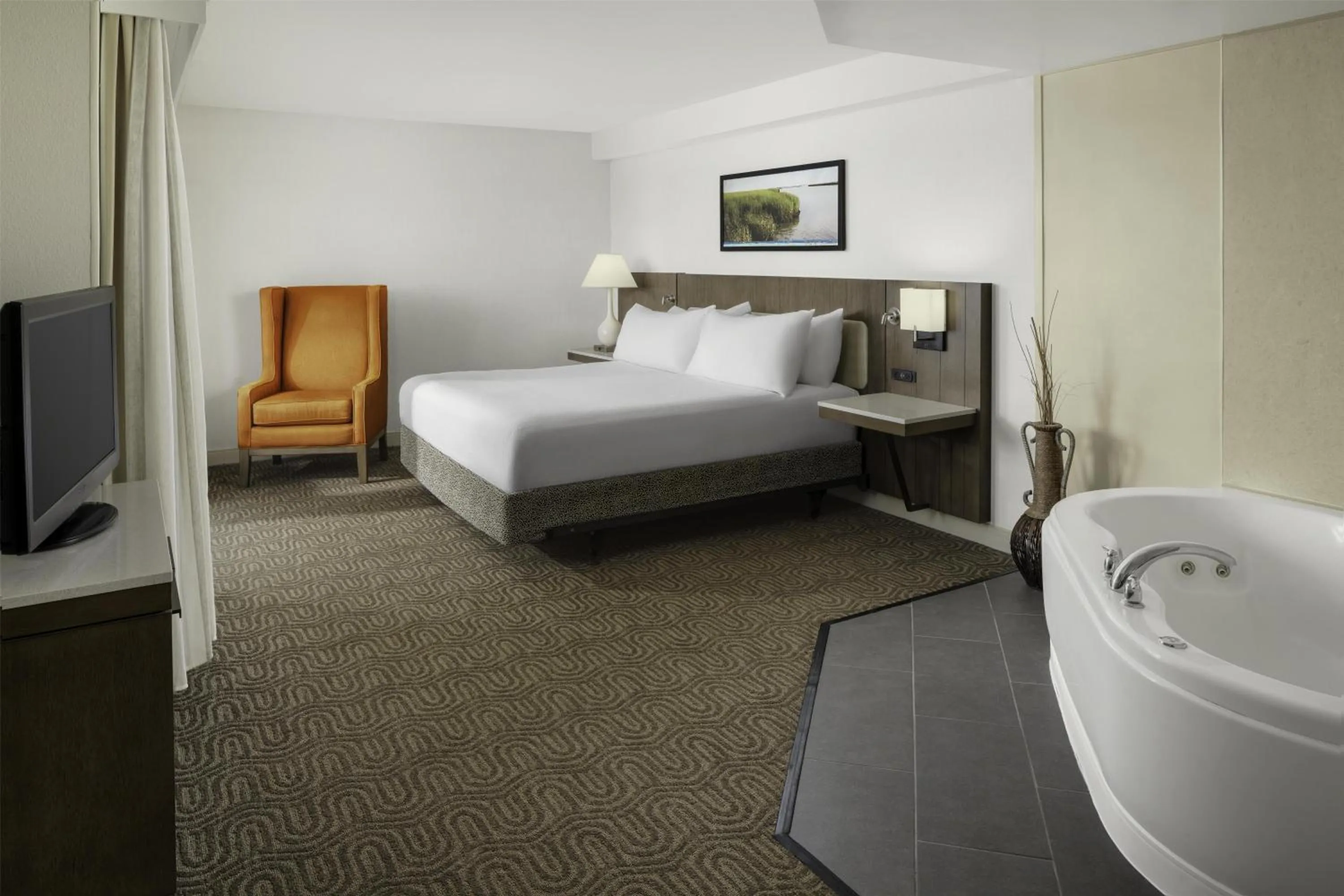 Bed in Hilton Garden Inn Kent Island Marina