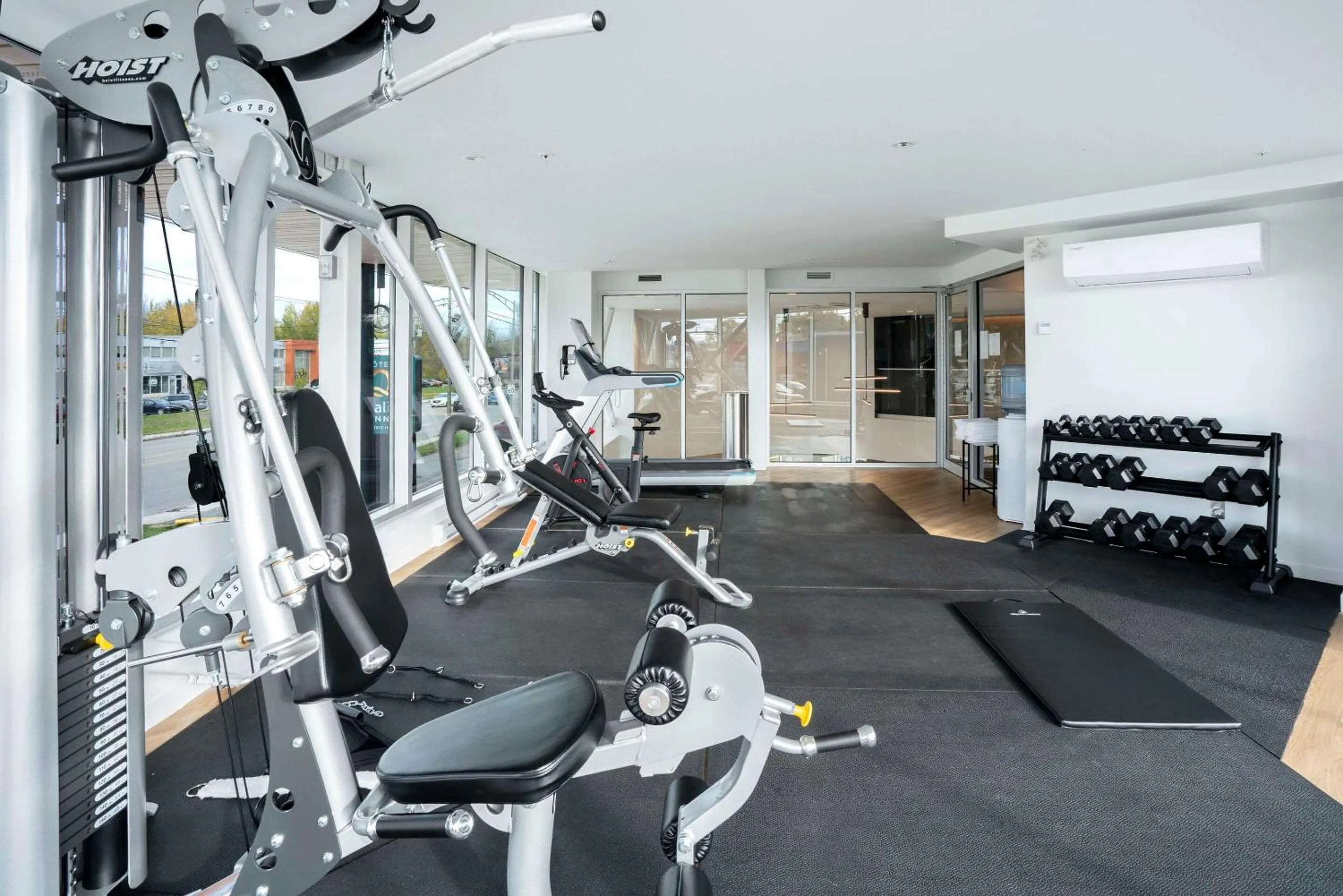 Fitness centre/facilities in Quality Inn