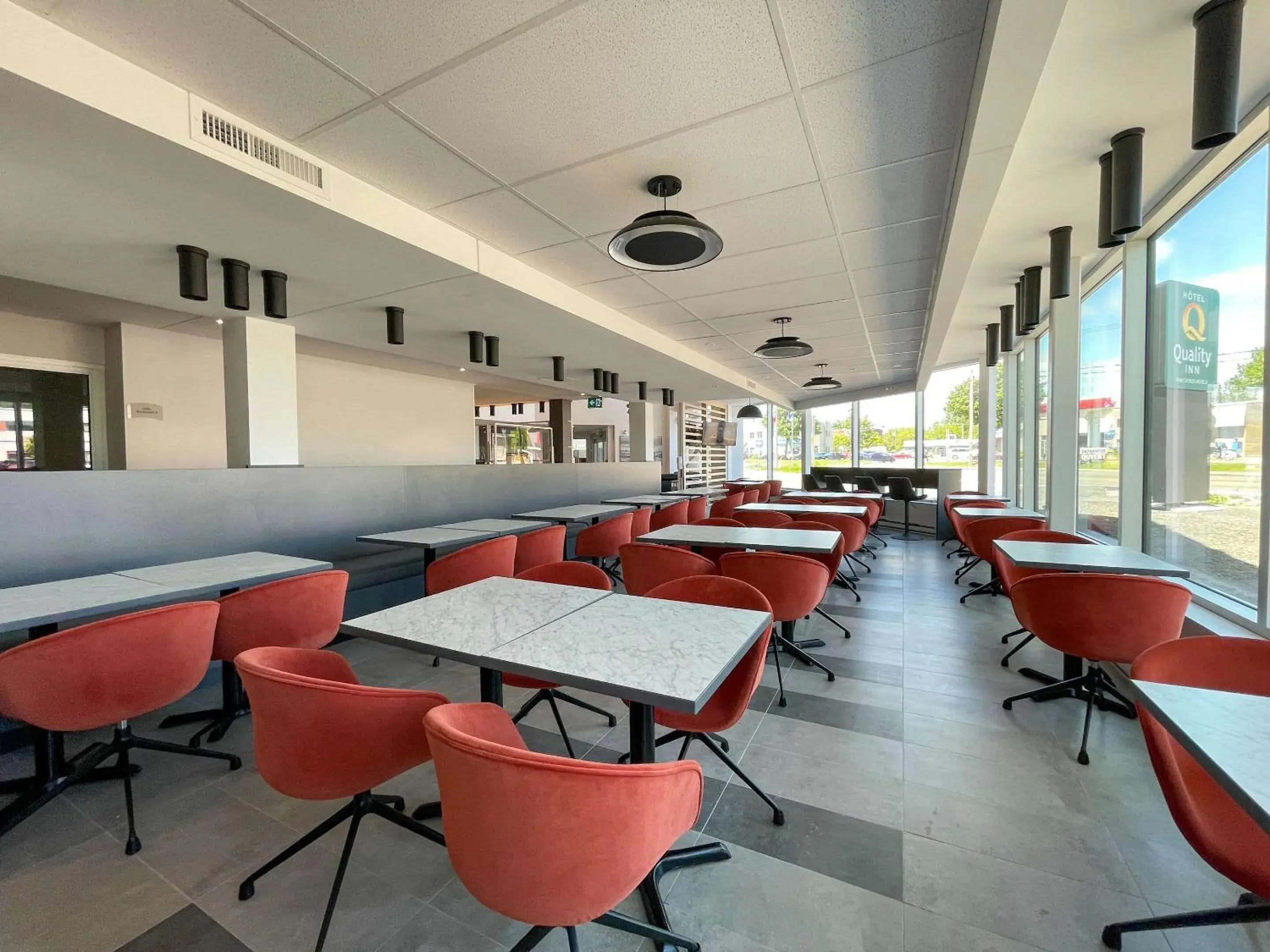 Breakfast in Quality Inn Breakfast in Quality Inn