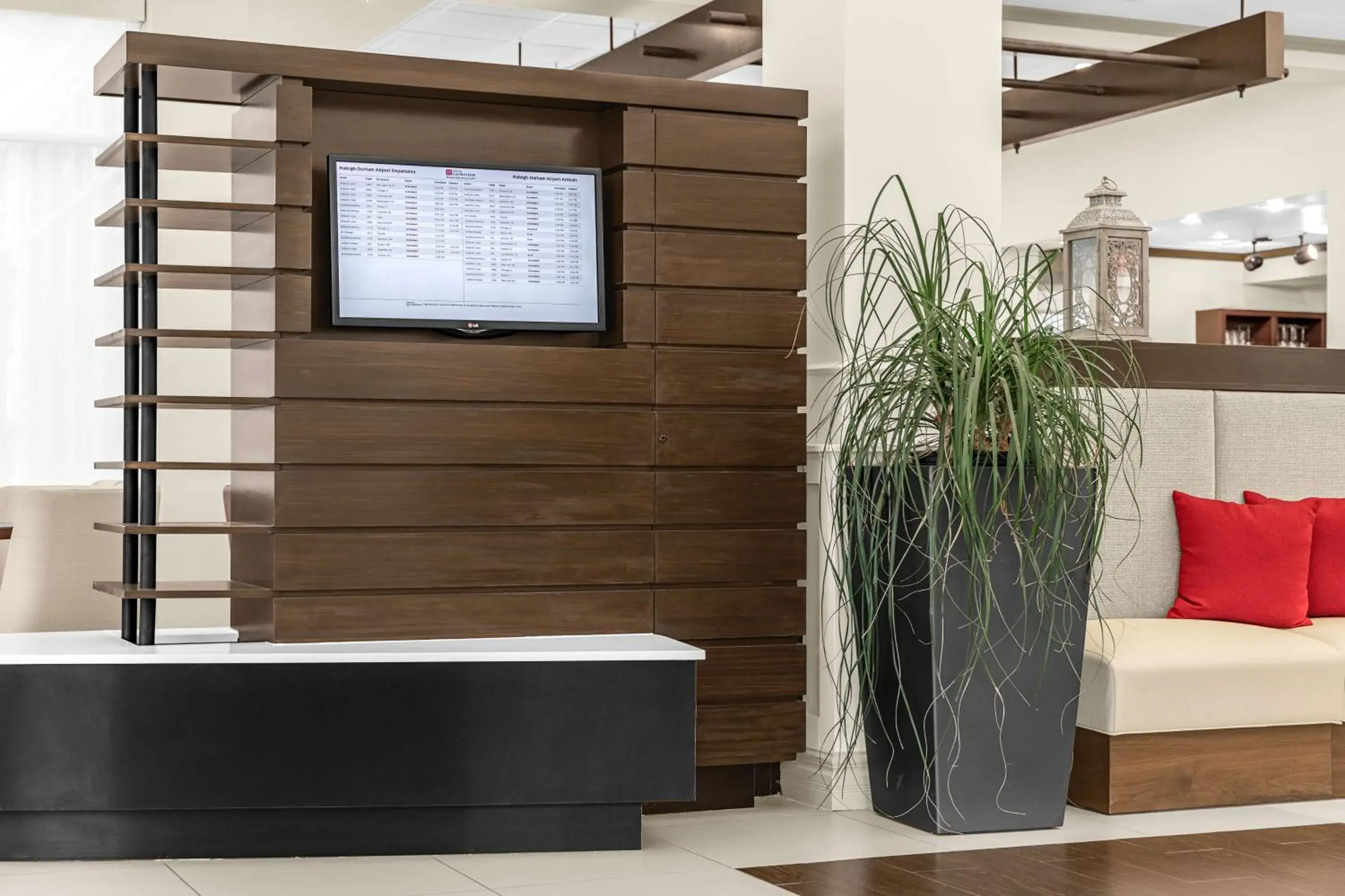 Lobby or reception in Hilton Garden Inn Raleigh Durham Airport Lobby or reception in Hilton Garden Inn Raleigh Durham Airport