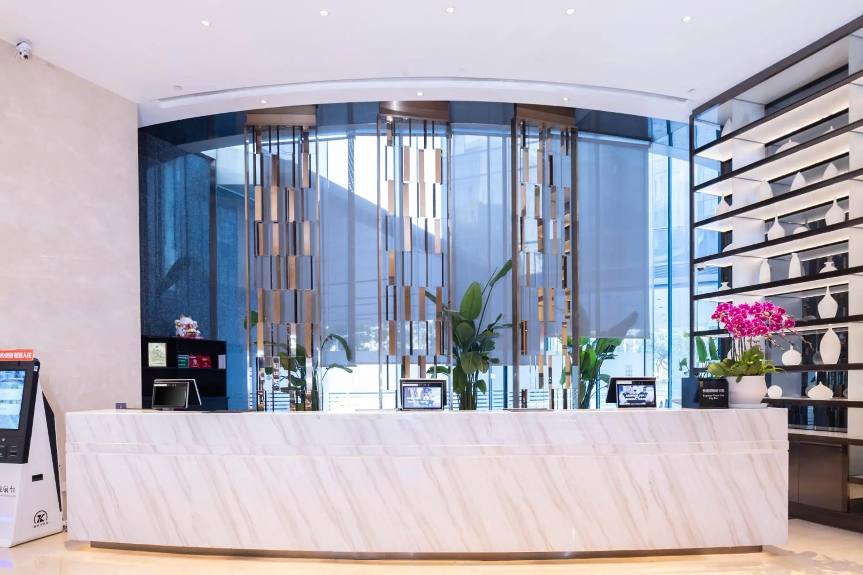 Lobby or reception in Hyatt House Shanghai Hongqiao CBD Lobby or reception in Hyatt House Shanghai Hongqiao CBD