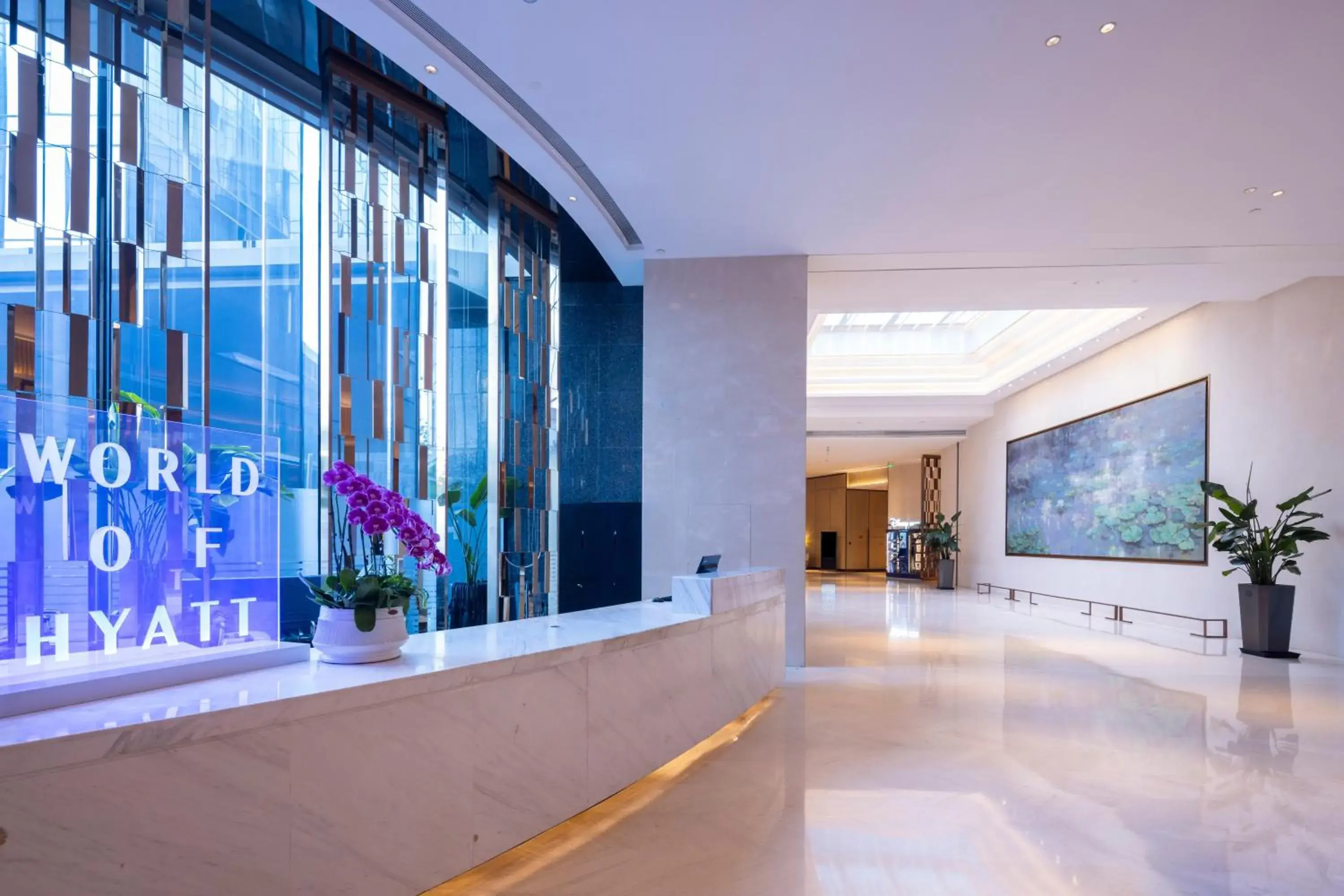 Lobby or reception in Hyatt House Shanghai Hongqiao CBD Lobby or reception in Hyatt House Shanghai Hongqiao CBD