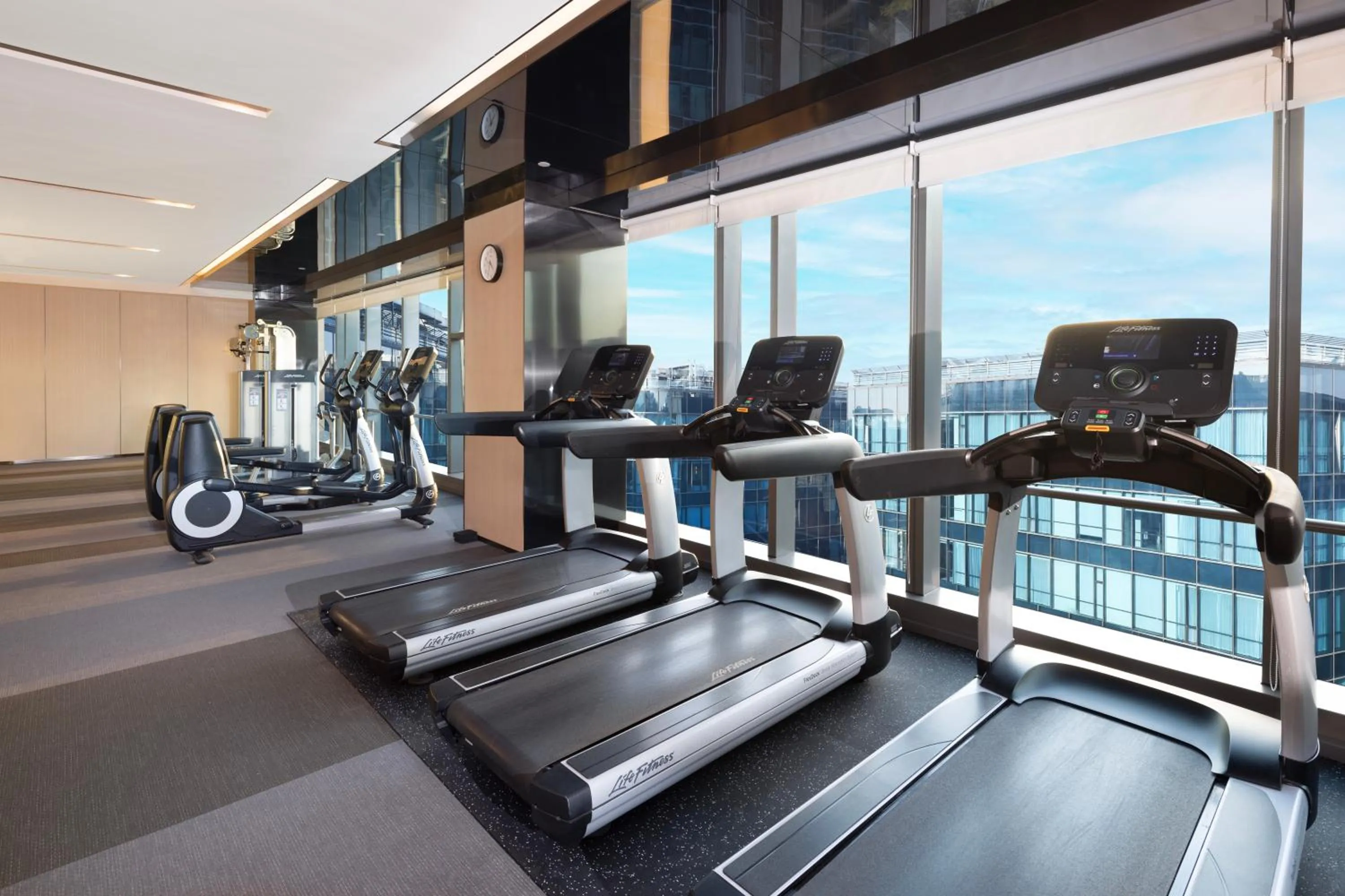 Fitness centre/facilities in Hyatt House Shanghai Hongqiao CBD