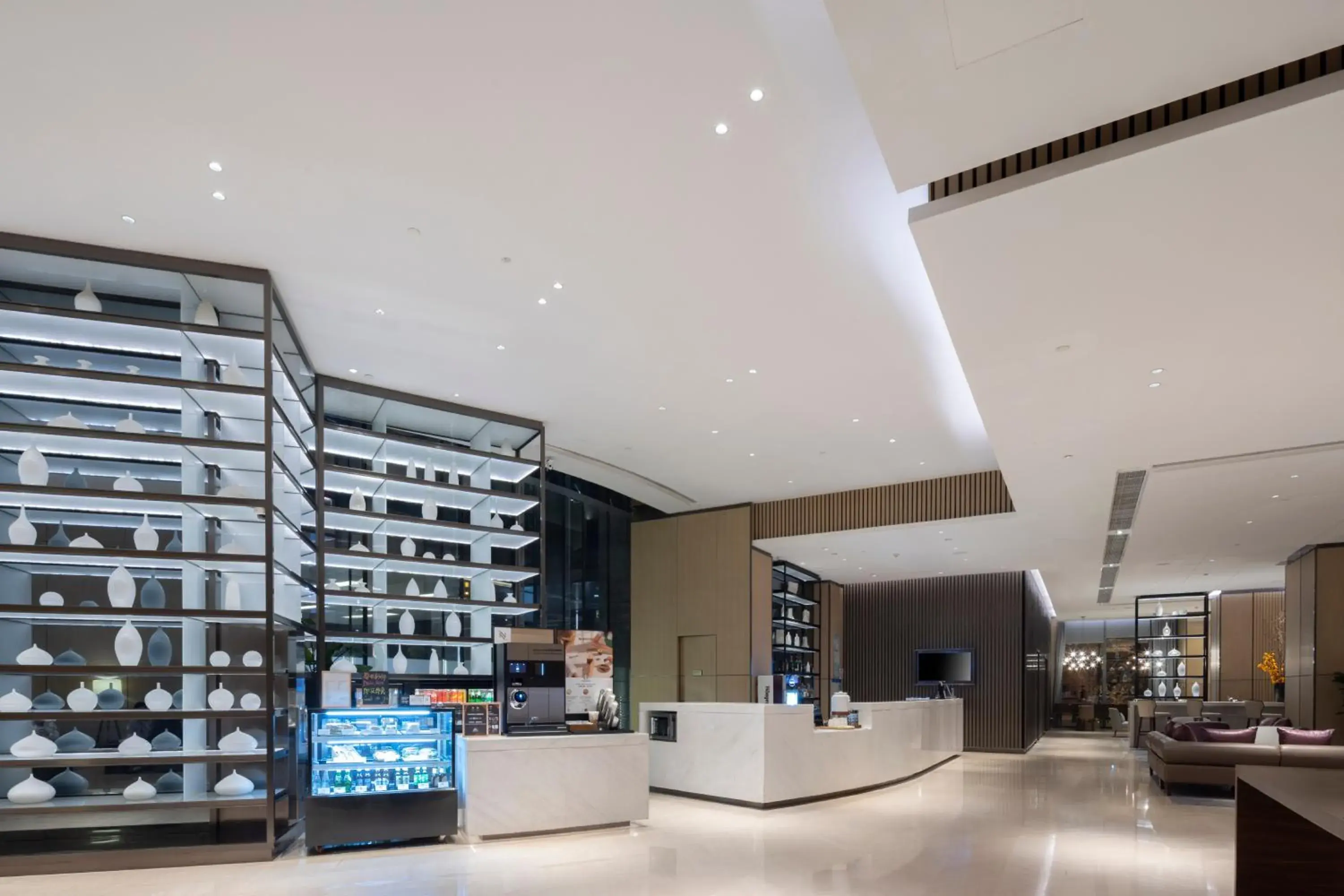 Lobby or reception in Hyatt House Shanghai Hongqiao CBD Lobby or reception in Hyatt House Shanghai Hongqiao CBD