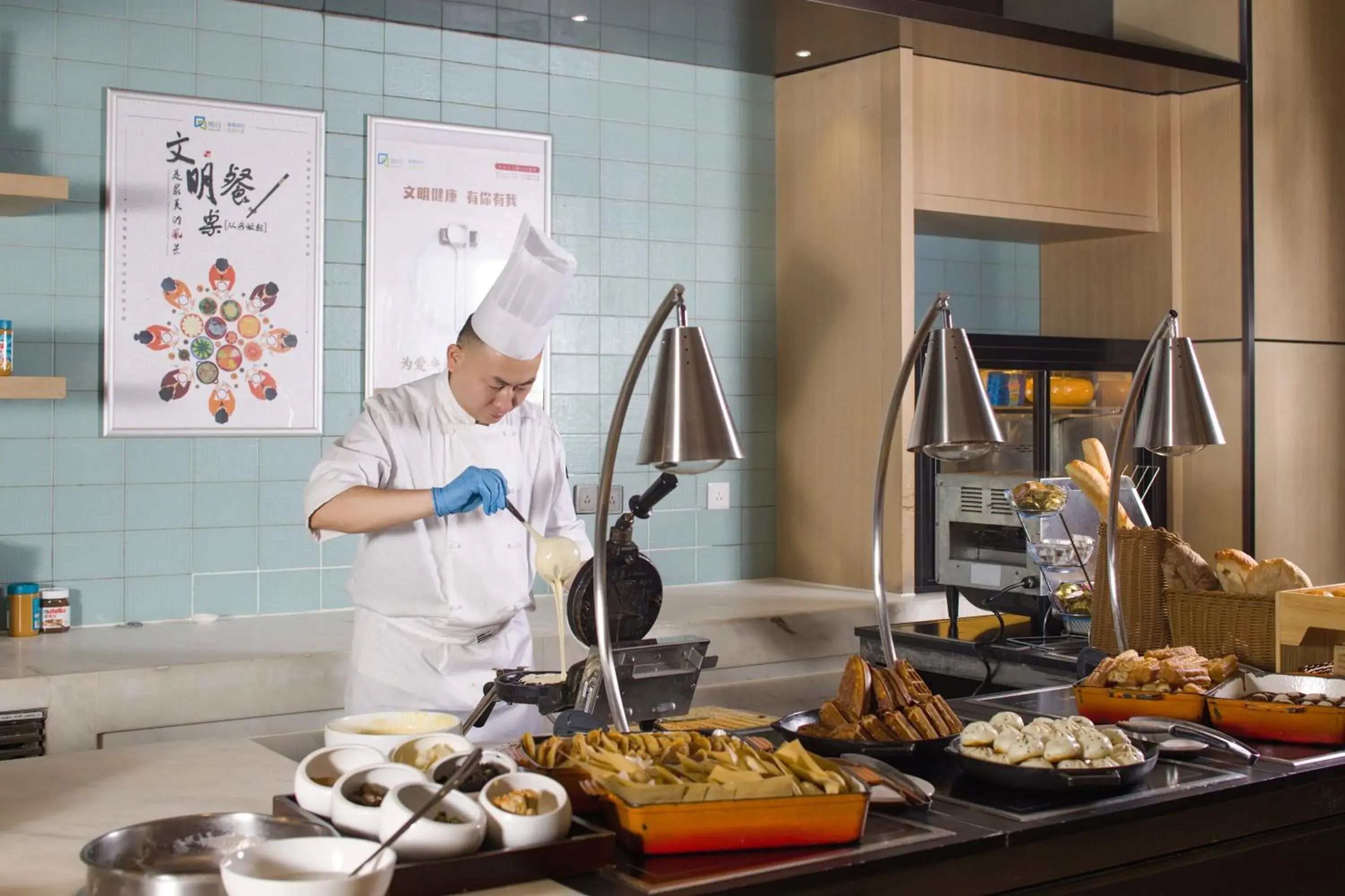 Breakfast in Hyatt House Shanghai Hongqiao CBD Breakfast in Hyatt House Shanghai Hongqiao CBD