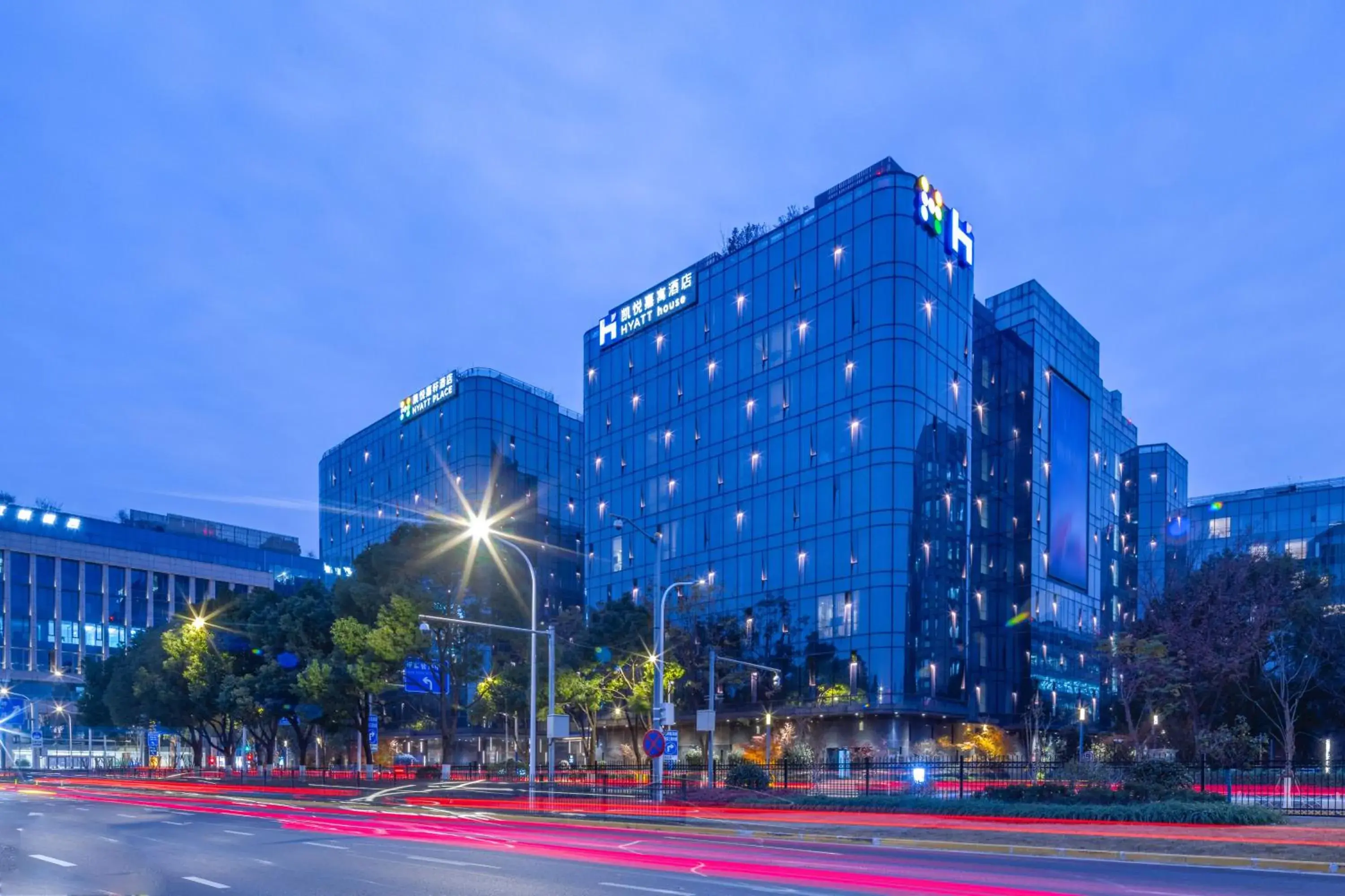 Property building in Hyatt House Shanghai Hongqiao CBD Property building in Hyatt House Shanghai Hongqiao CBD