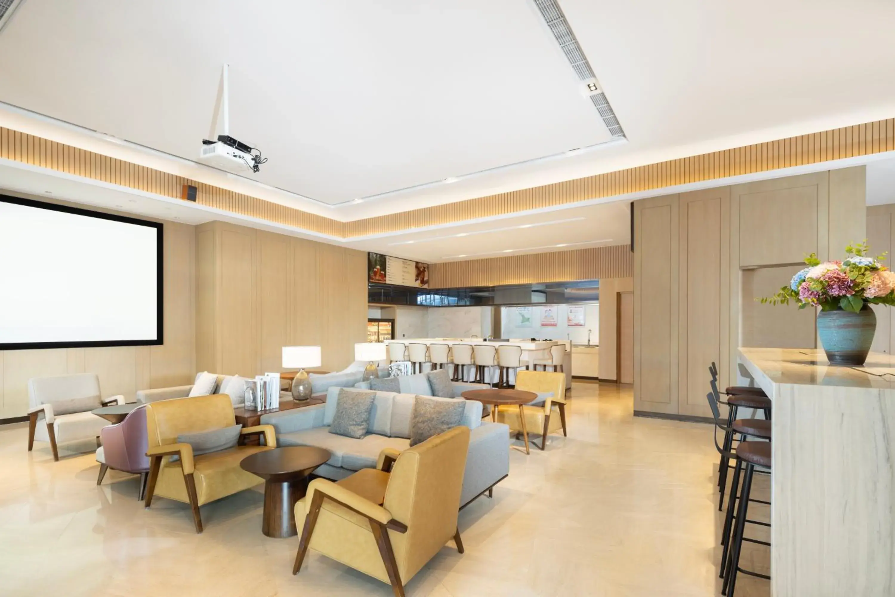 Lounge or bar in Hyatt House Shanghai Hongqiao CBD Lounge or bar in Hyatt House Shanghai Hongqiao CBD