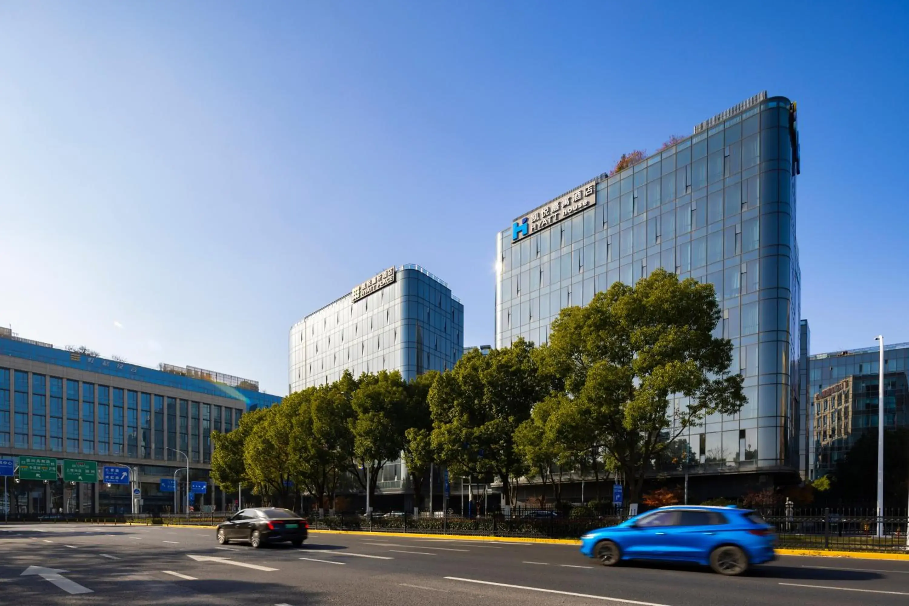 Property building in Hyatt House Shanghai Hongqiao CBD Property building in Hyatt House Shanghai Hongqiao CBD
