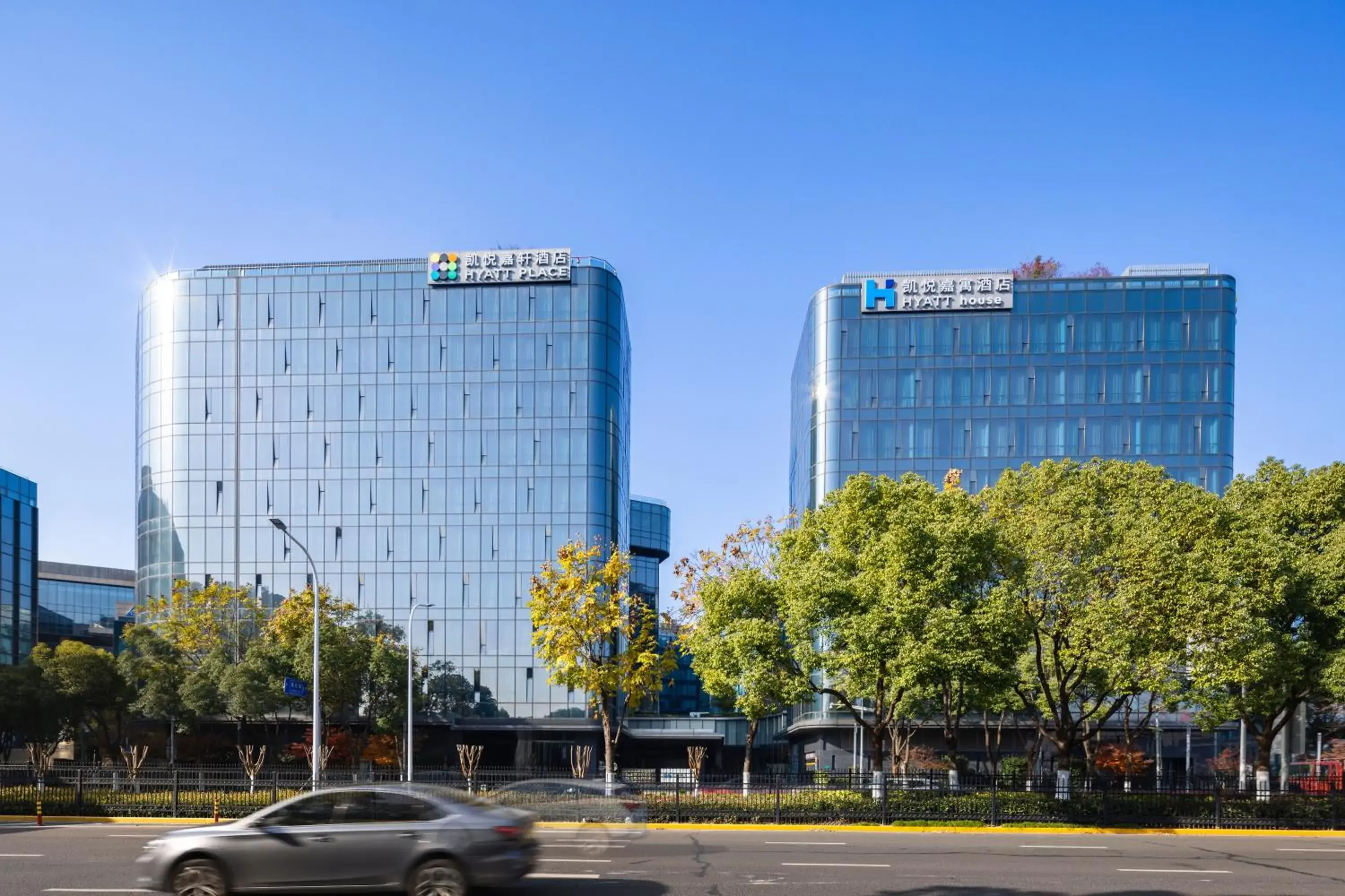Property building in Hyatt House Shanghai Hongqiao CBD Property building in Hyatt House Shanghai Hongqiao CBD