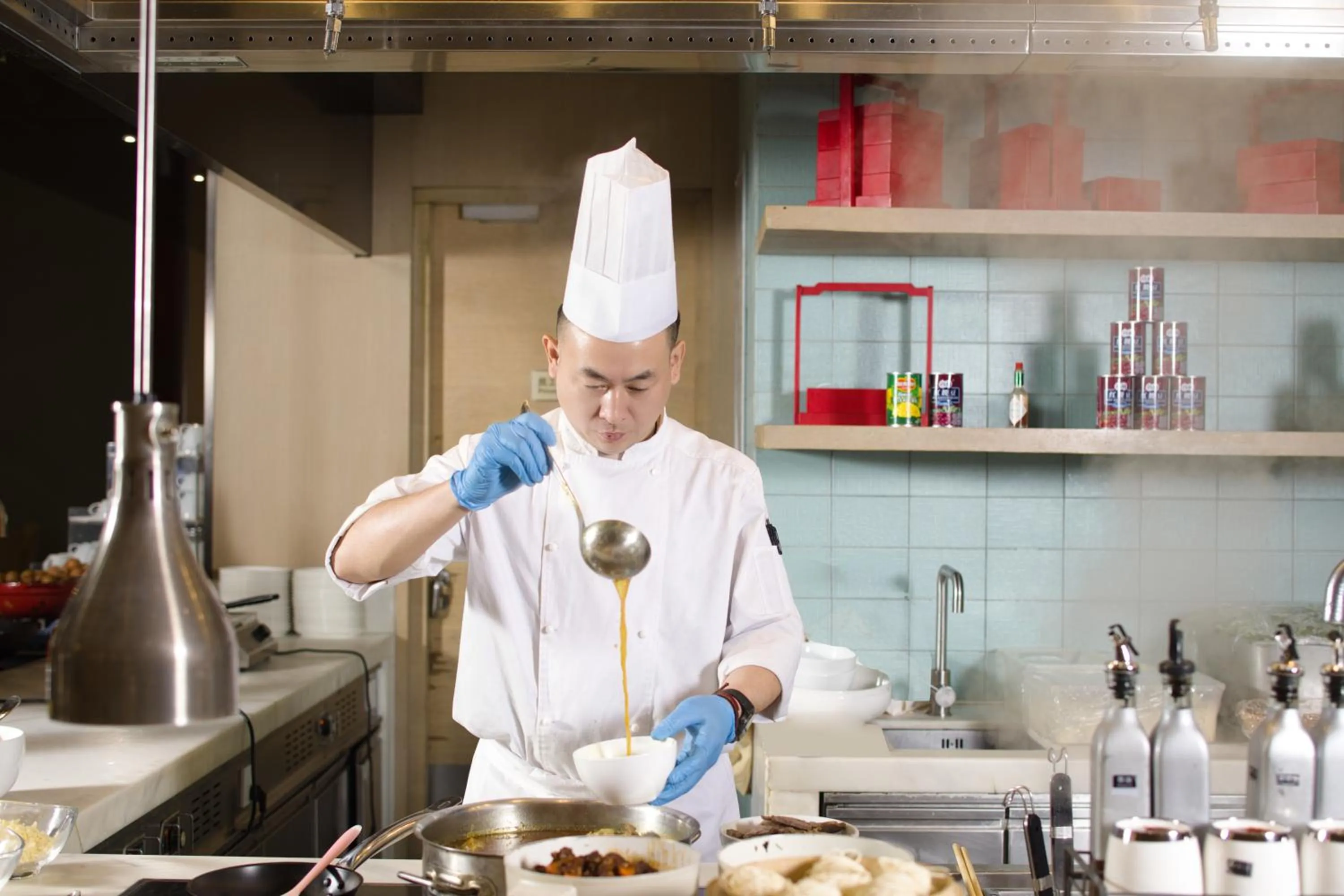 Breakfast in Hyatt Place Shanghai Hongqiao CBD