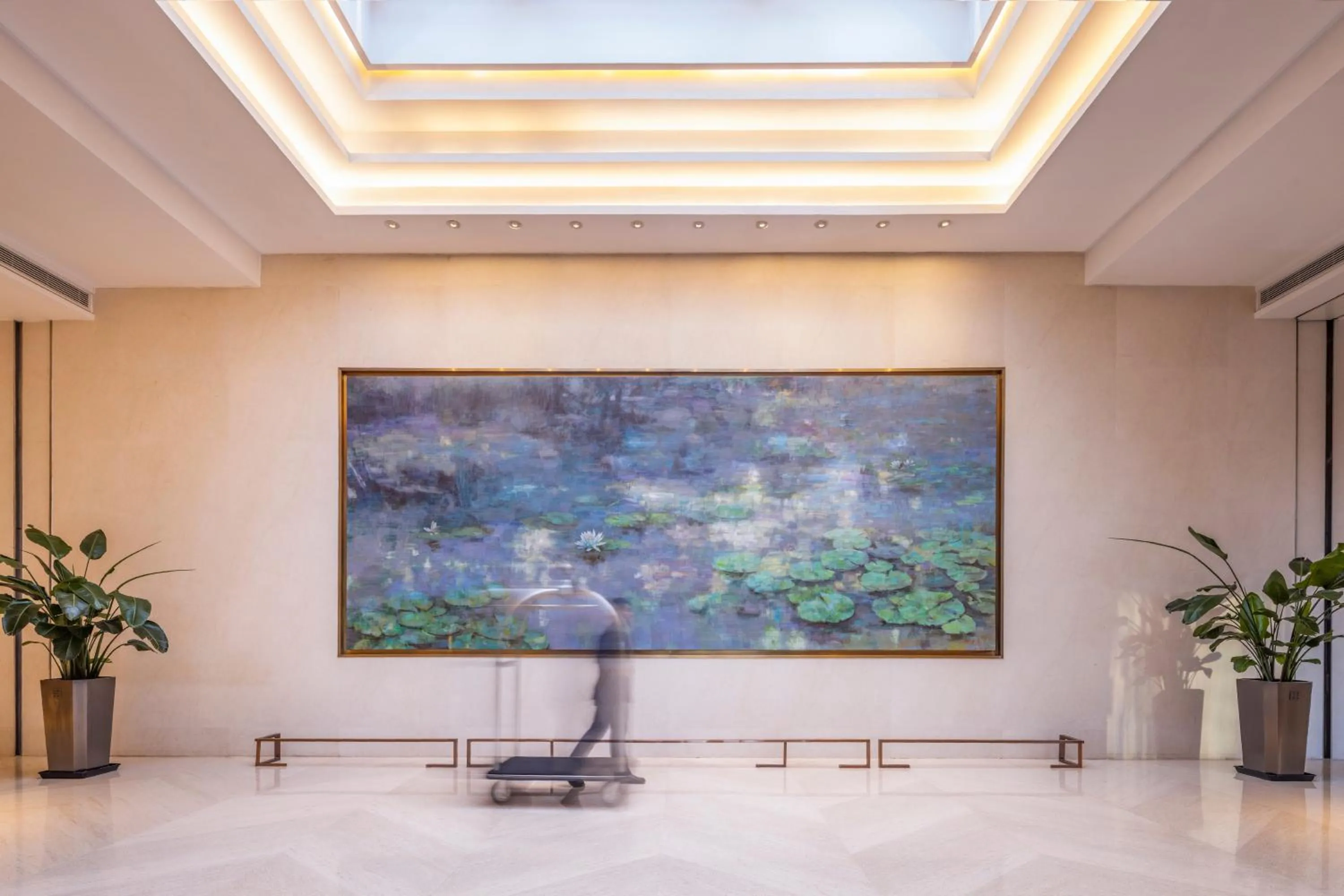 Decorative detail in Hyatt Place Shanghai Hongqiao CBD