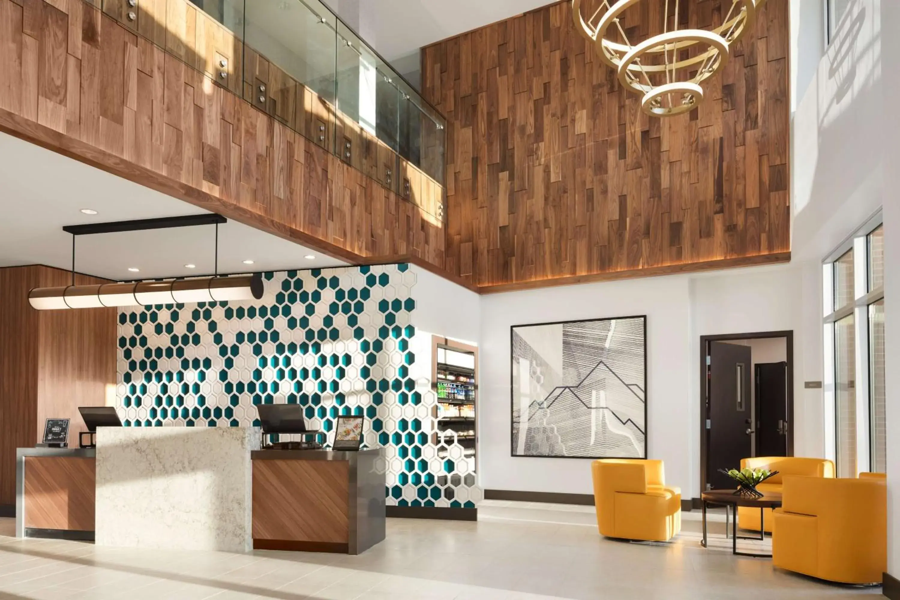 Lobby or reception in Hyatt Place Oklahoma City Bricktown Lobby or reception in Hyatt Place Oklahoma City Bricktown