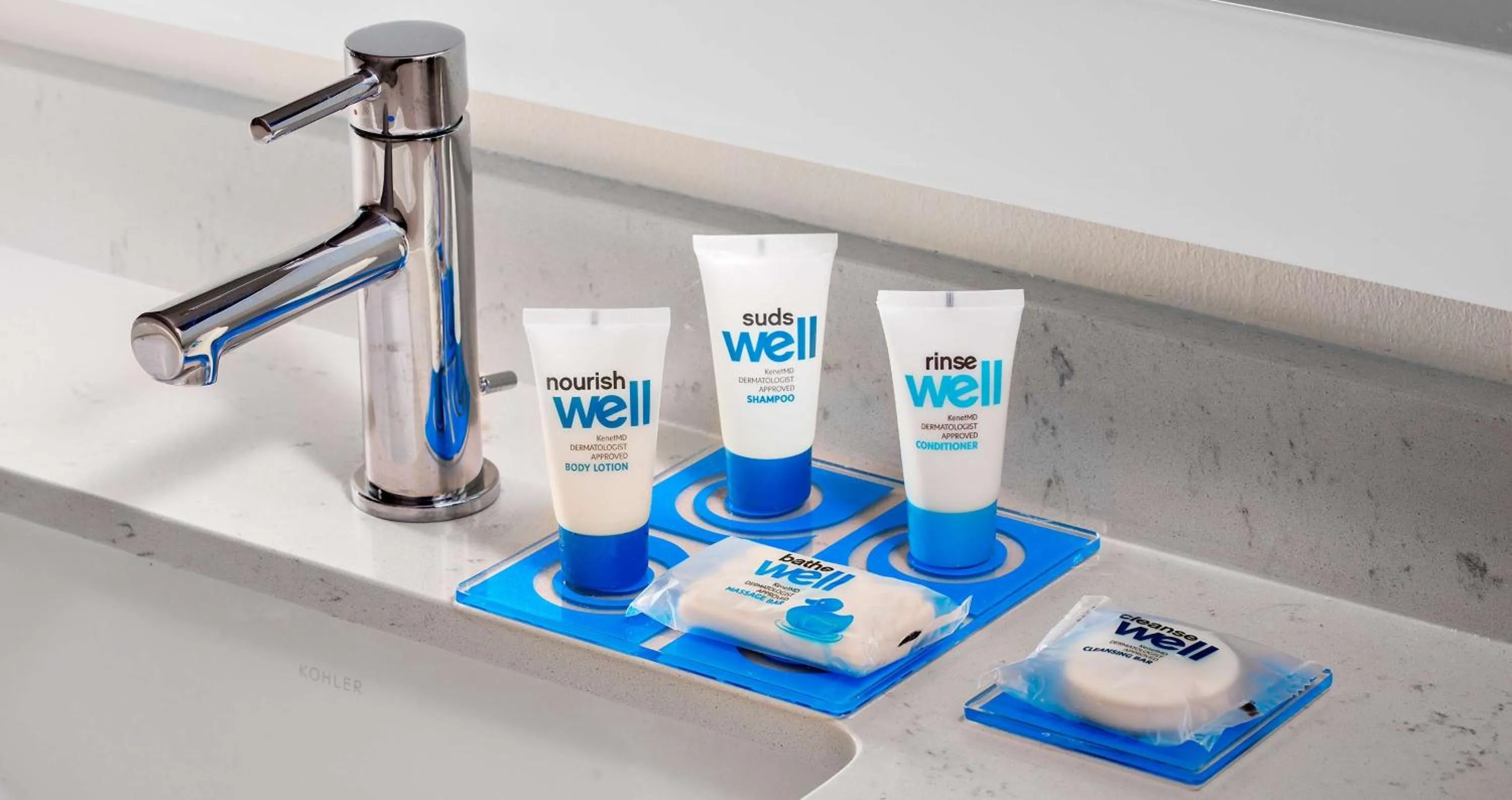 Bathroom in Hyatt House Washington DC/The Wharf