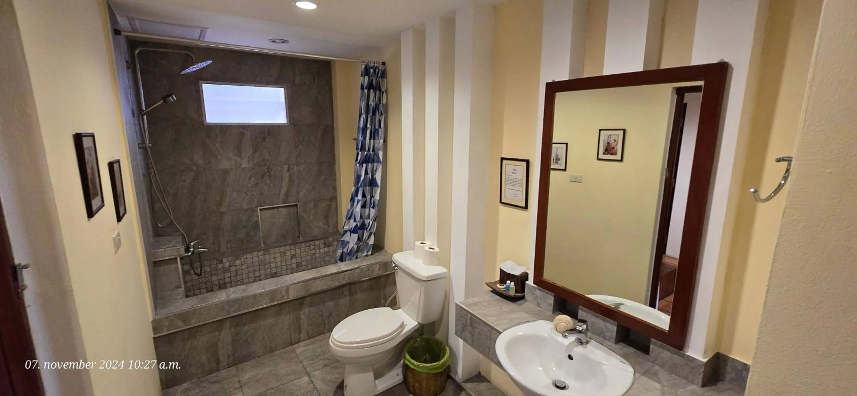 Shower in Nirvana Boutique Suites
