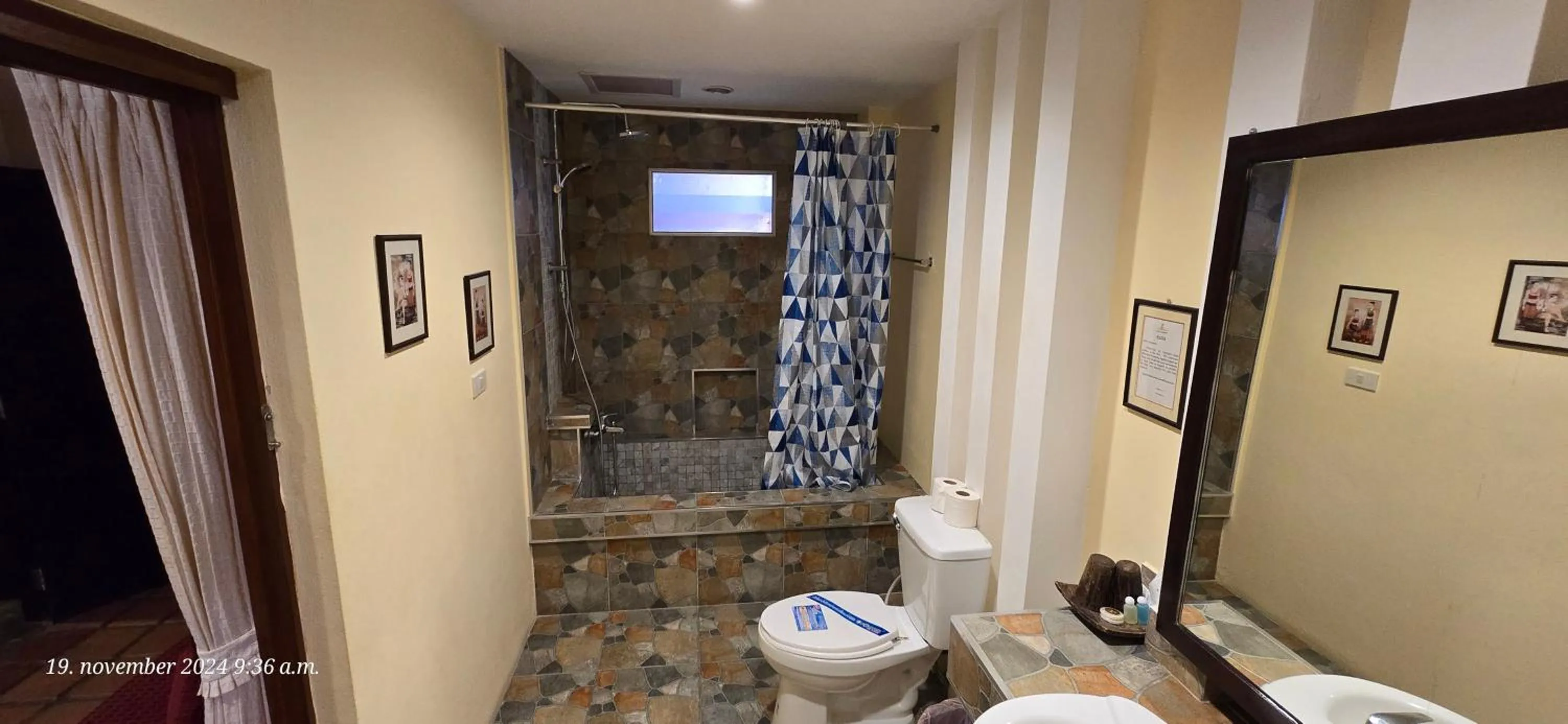 Shower in Nirvana Boutique Suites