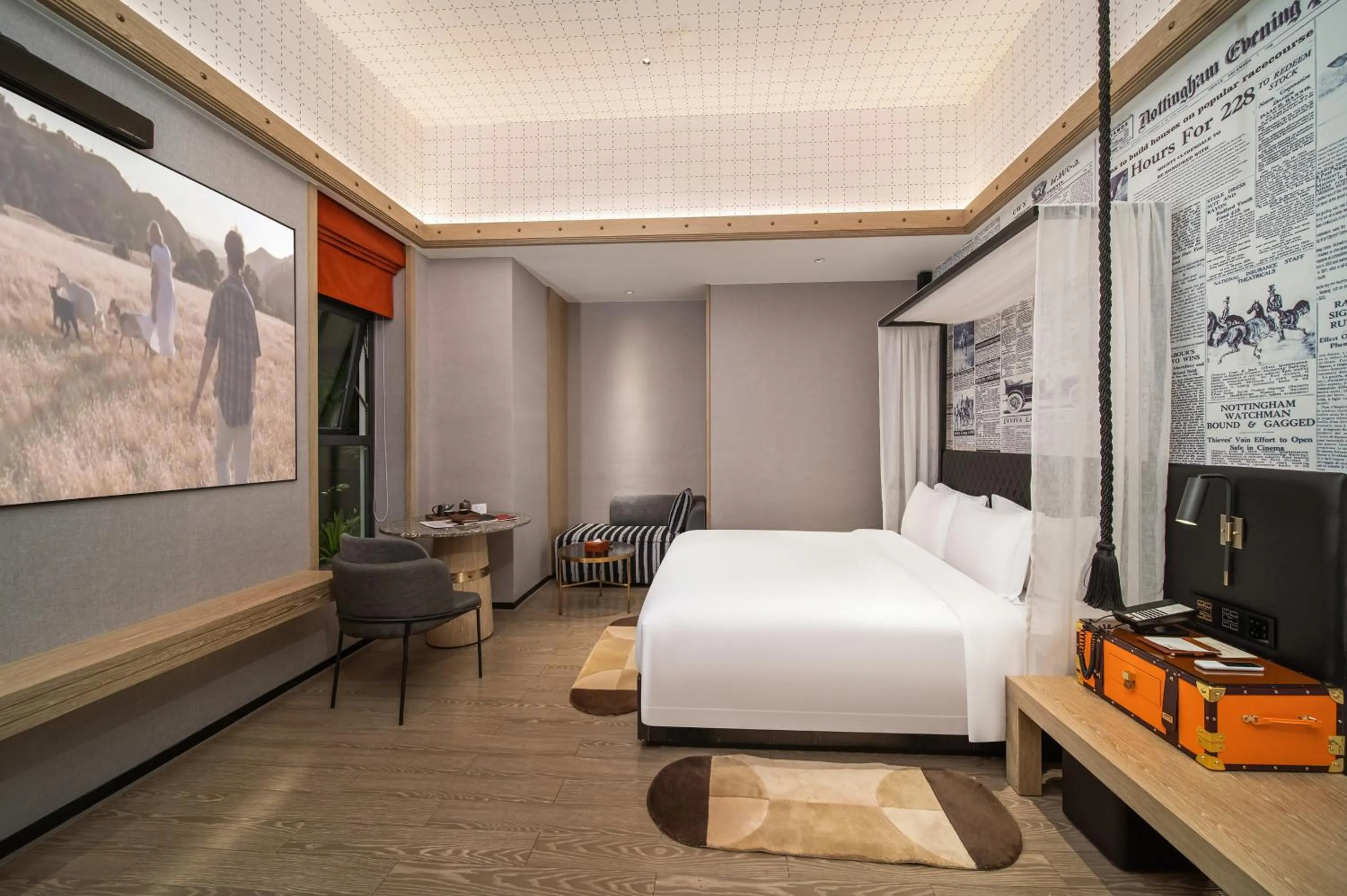 Photo of the whole room, Bed in Arthur Hotel Zhujiang New Town Guangzhou