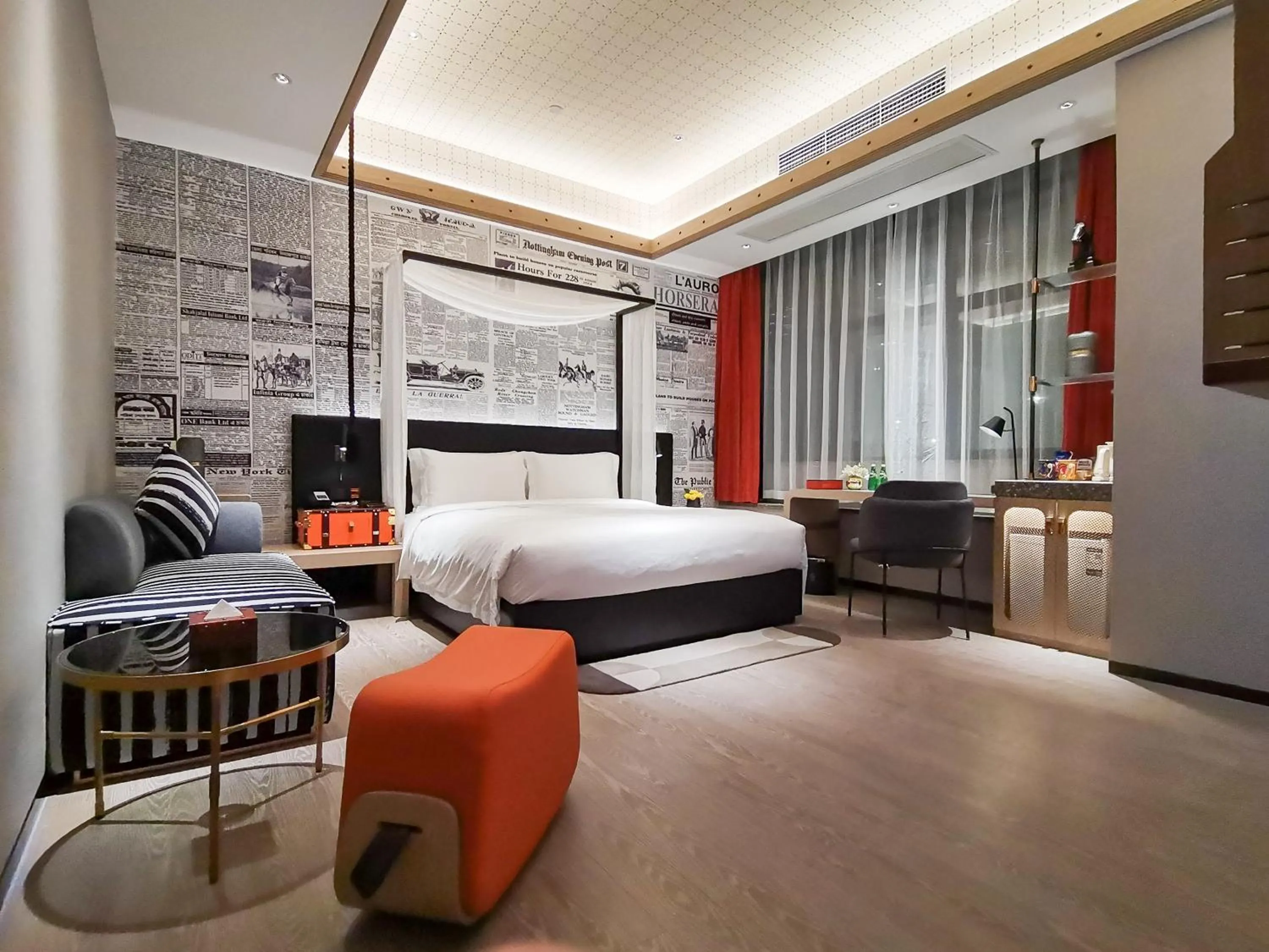 Photo of the whole room, Bed in Arthur Hotel Zhujiang New Town Guangzhou