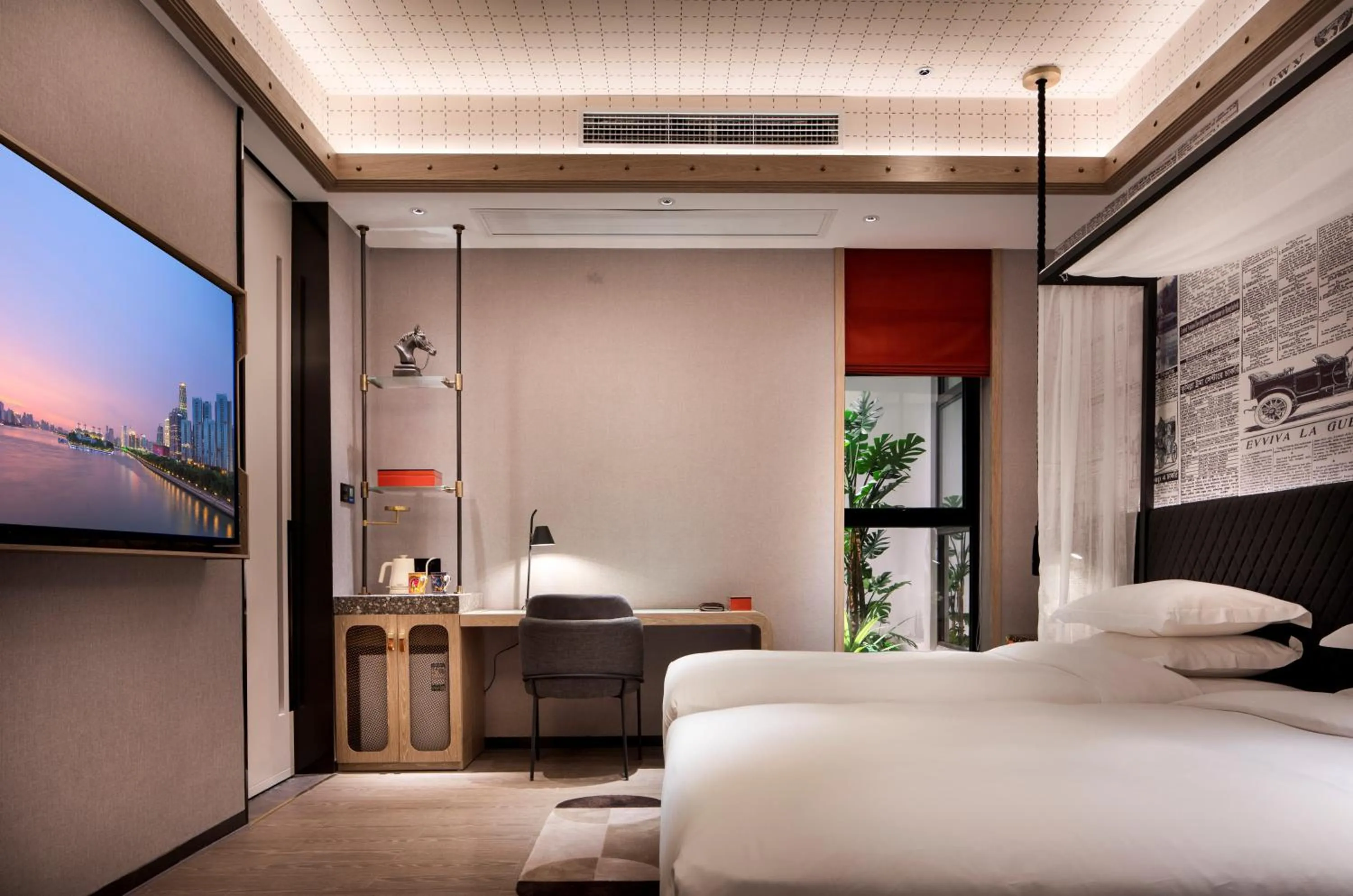 Photo of the whole room, Bed in Arthur Hotel Zhujiang New Town Guangzhou