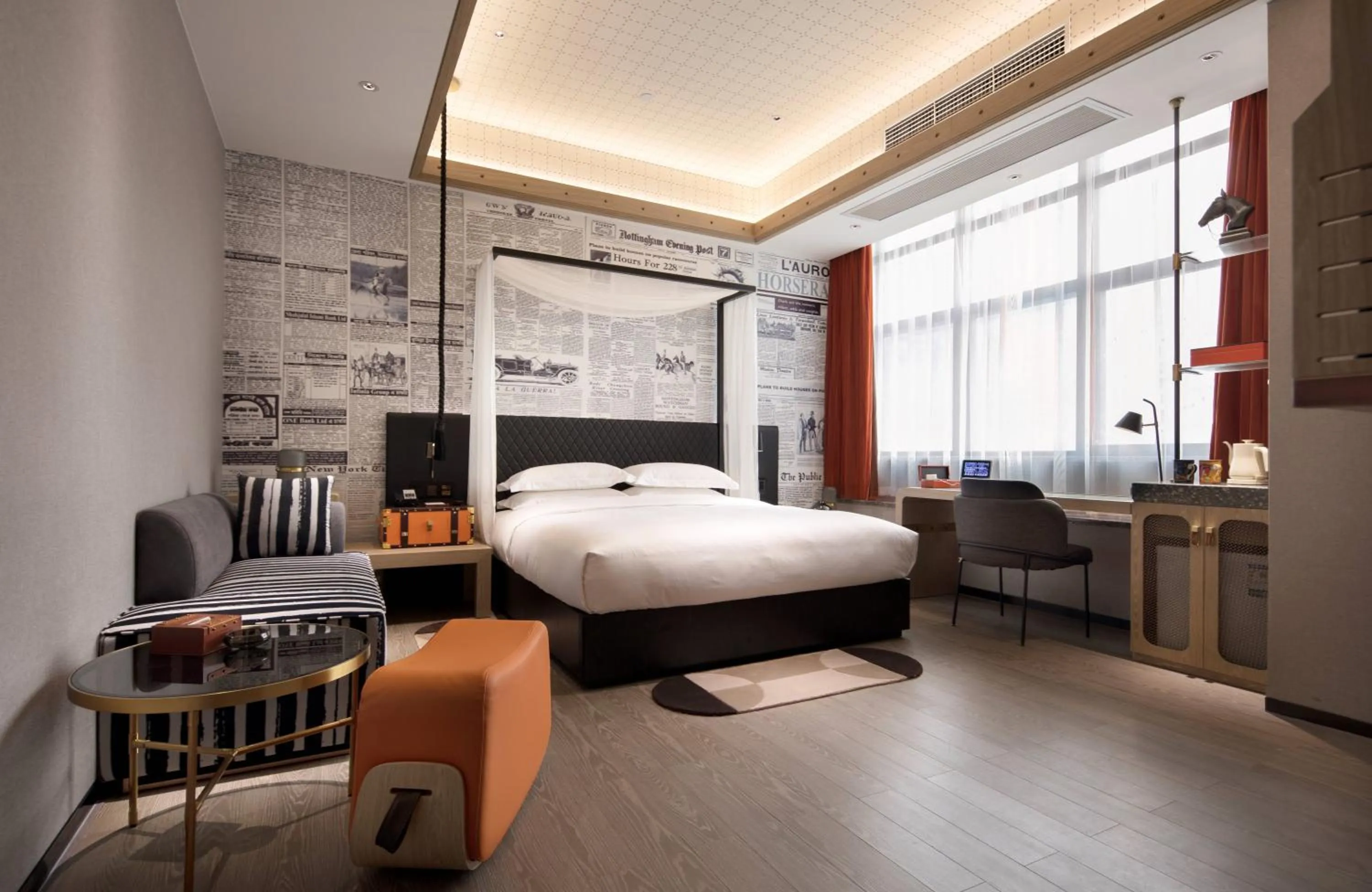 Photo of the whole room, Bed in Arthur Hotel Zhujiang New Town Guangzhou