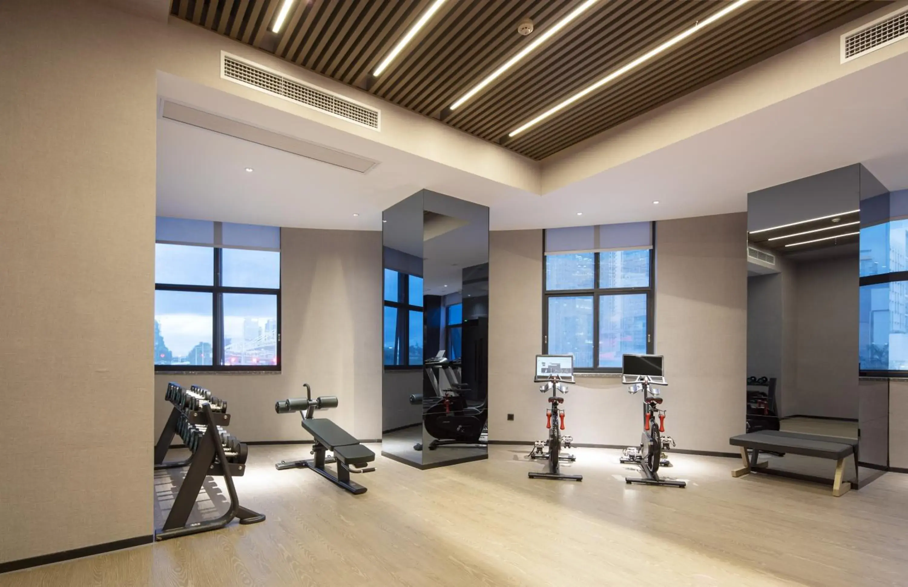Fitness centre/facilities in Arthur Hotel Zhujiang New Town Guangzhou-Free Shuttle Bus to Exhibition Centre during Canton Fair Fitness centre/facilities in Arthur Hotel Zhujiang New Town Guangzhou-Free Shuttle Bus to Exhibition Centre during Canton Fair