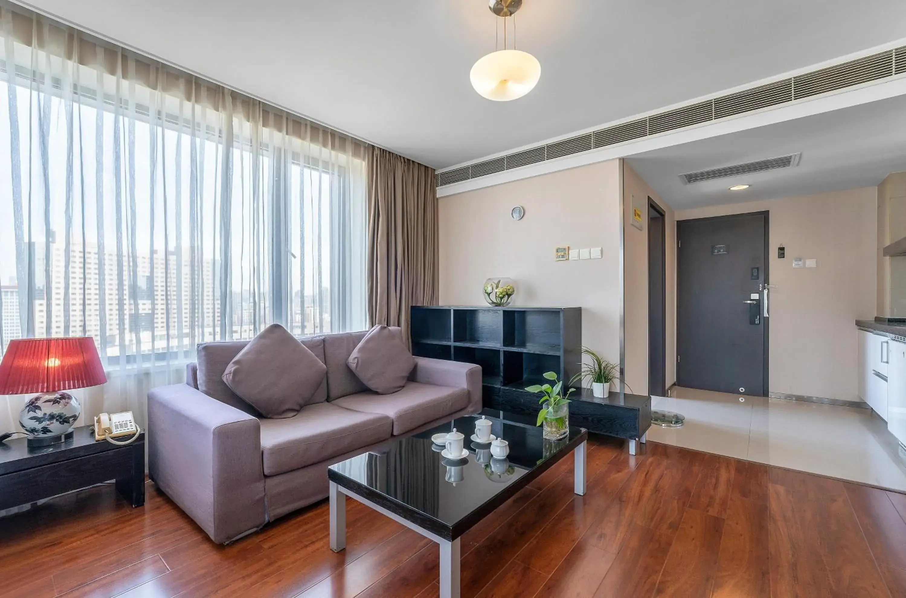 Living room in Qingdao Housing International Hotel Living room in Qingdao Housing International Hotel