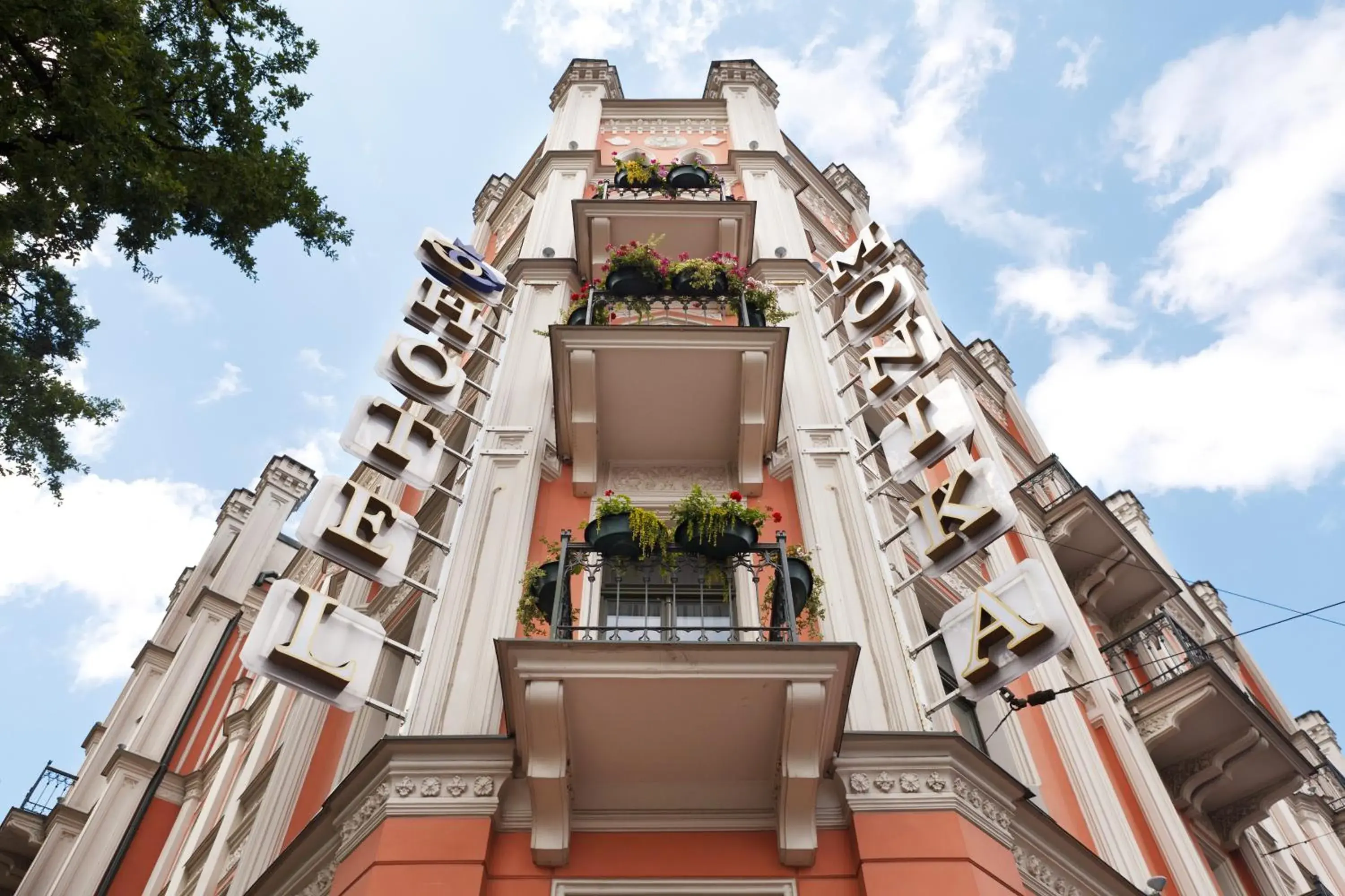 Property building in Monika Centrum Hotels Property building in Monika Centrum Hotels