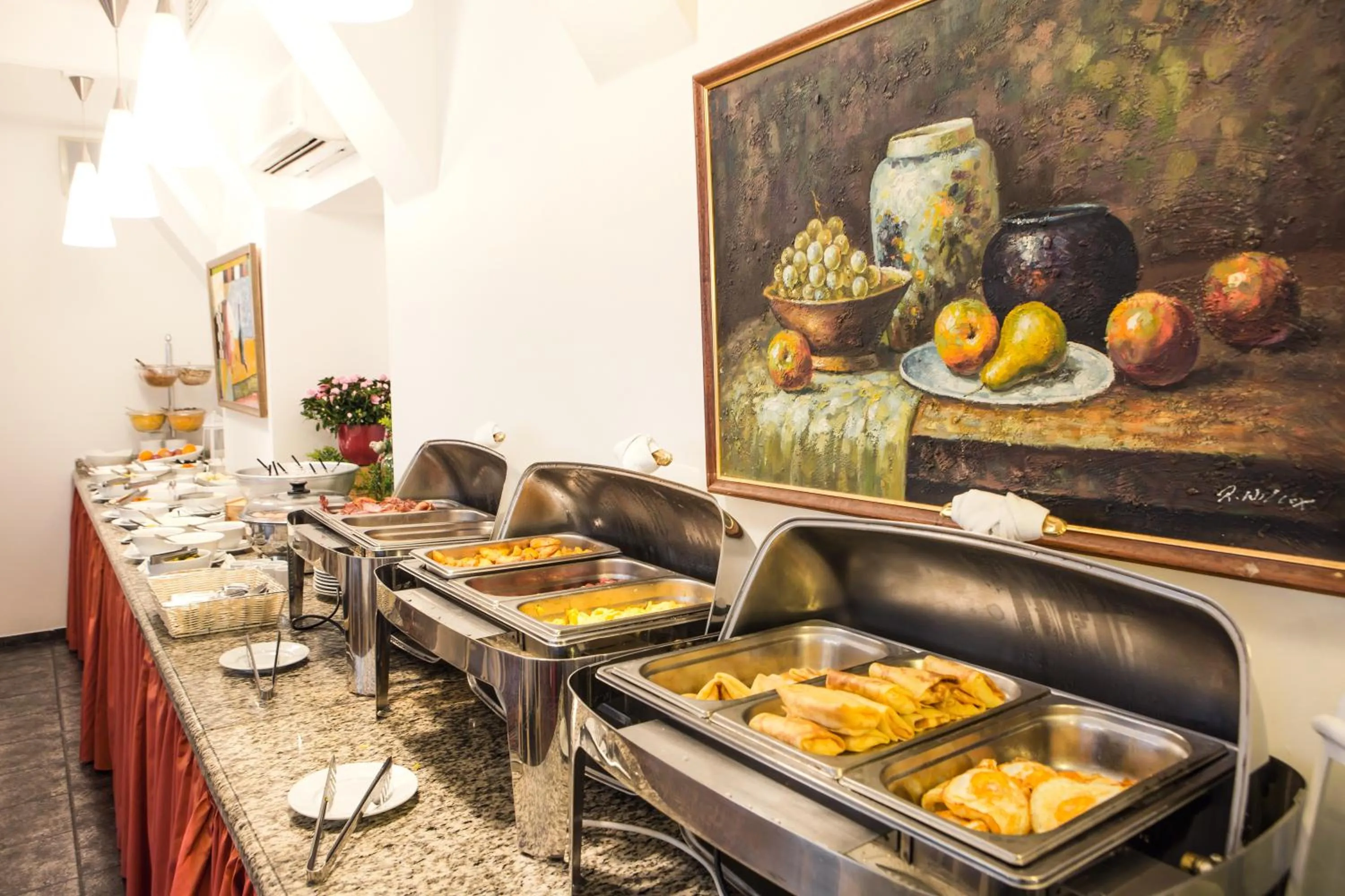 Breakfast in Monika Centrum Hotels