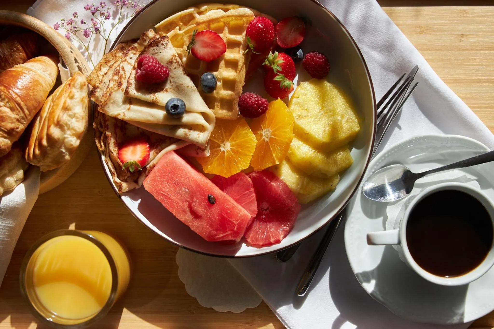 Breakfast in Monika Centrum Hotels