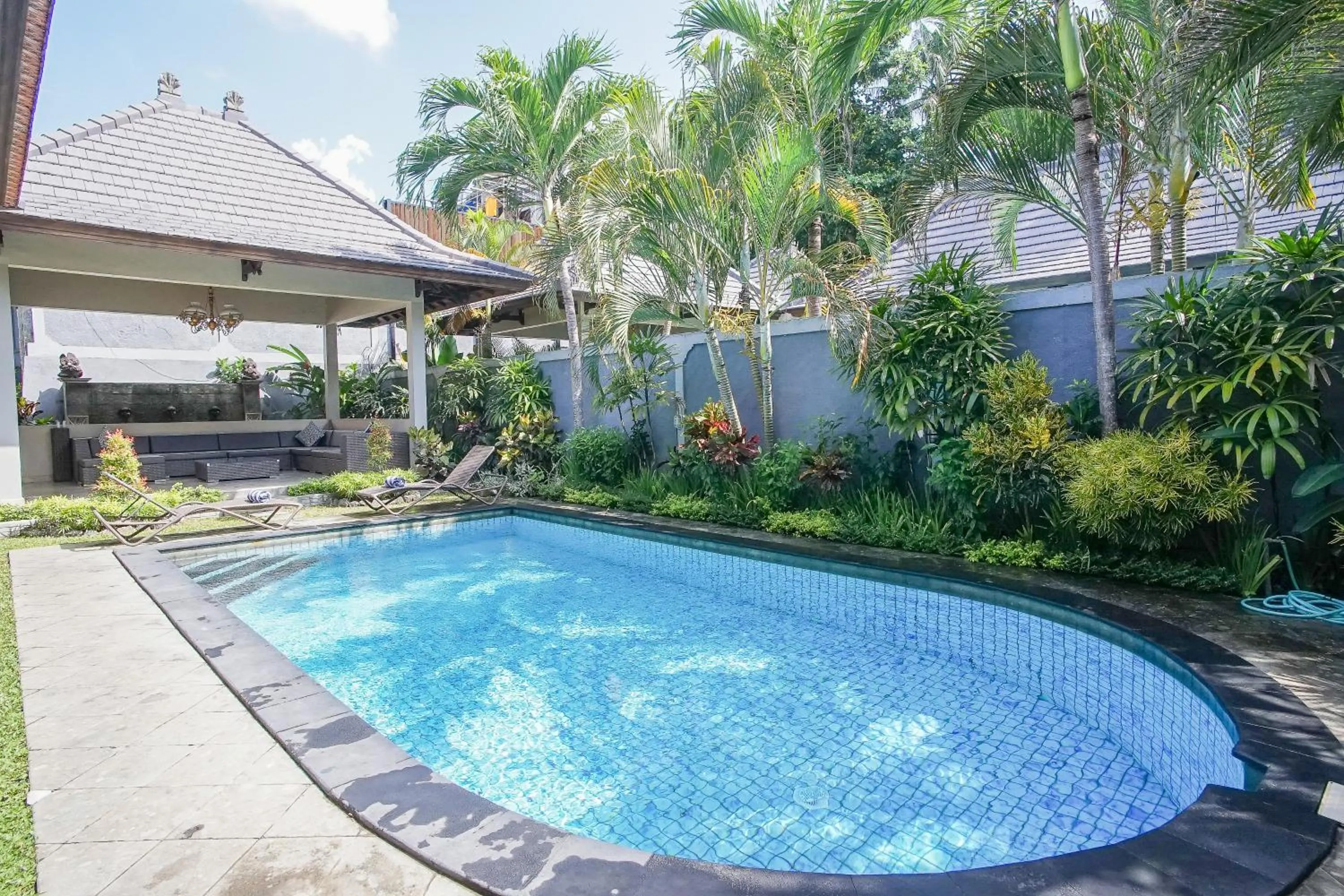 Swimming pool in Dura Villas Bali at Kerobokan