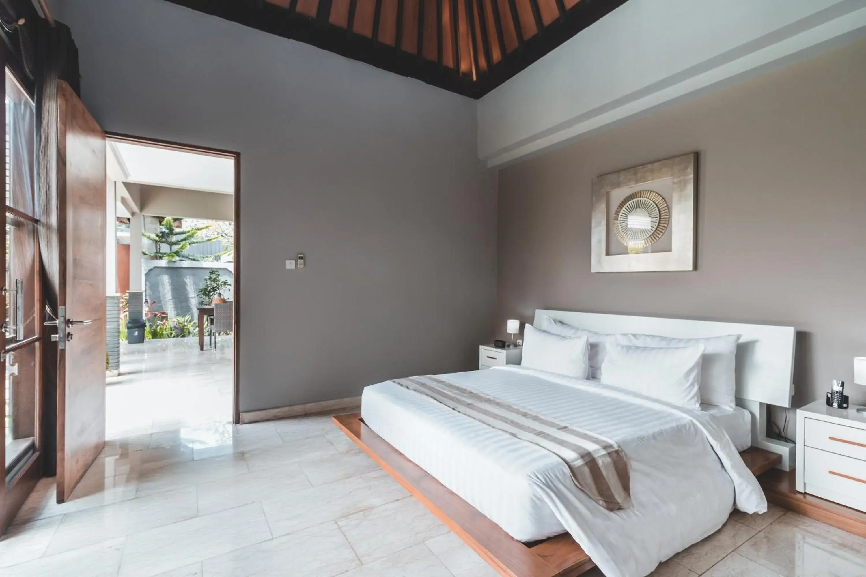 Bed in Dura Villas Bali at Kerobokan Bed in Dura Villas Bali at Kerobokan