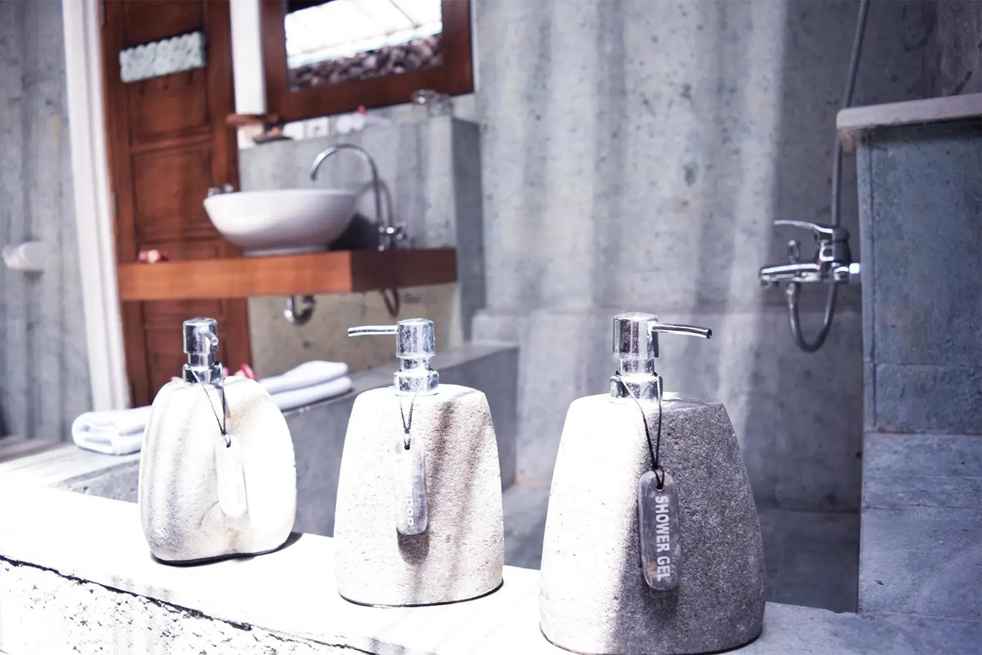 Bathroom in Alam Candi Resort Bathroom in Alam Candi Resort