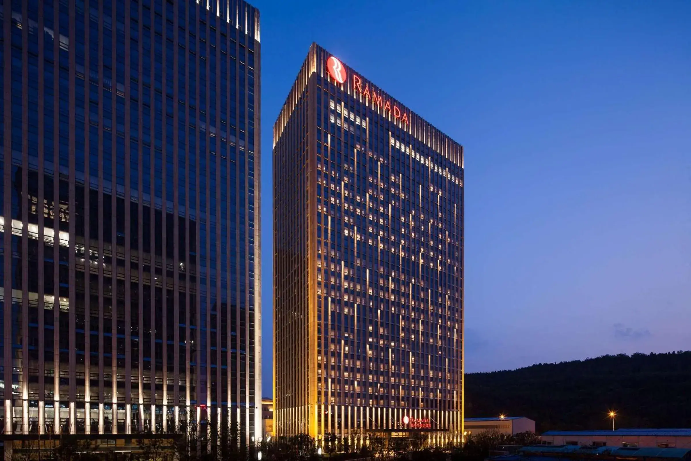 Property building in Ramada Jinan Property building in Ramada Jinan