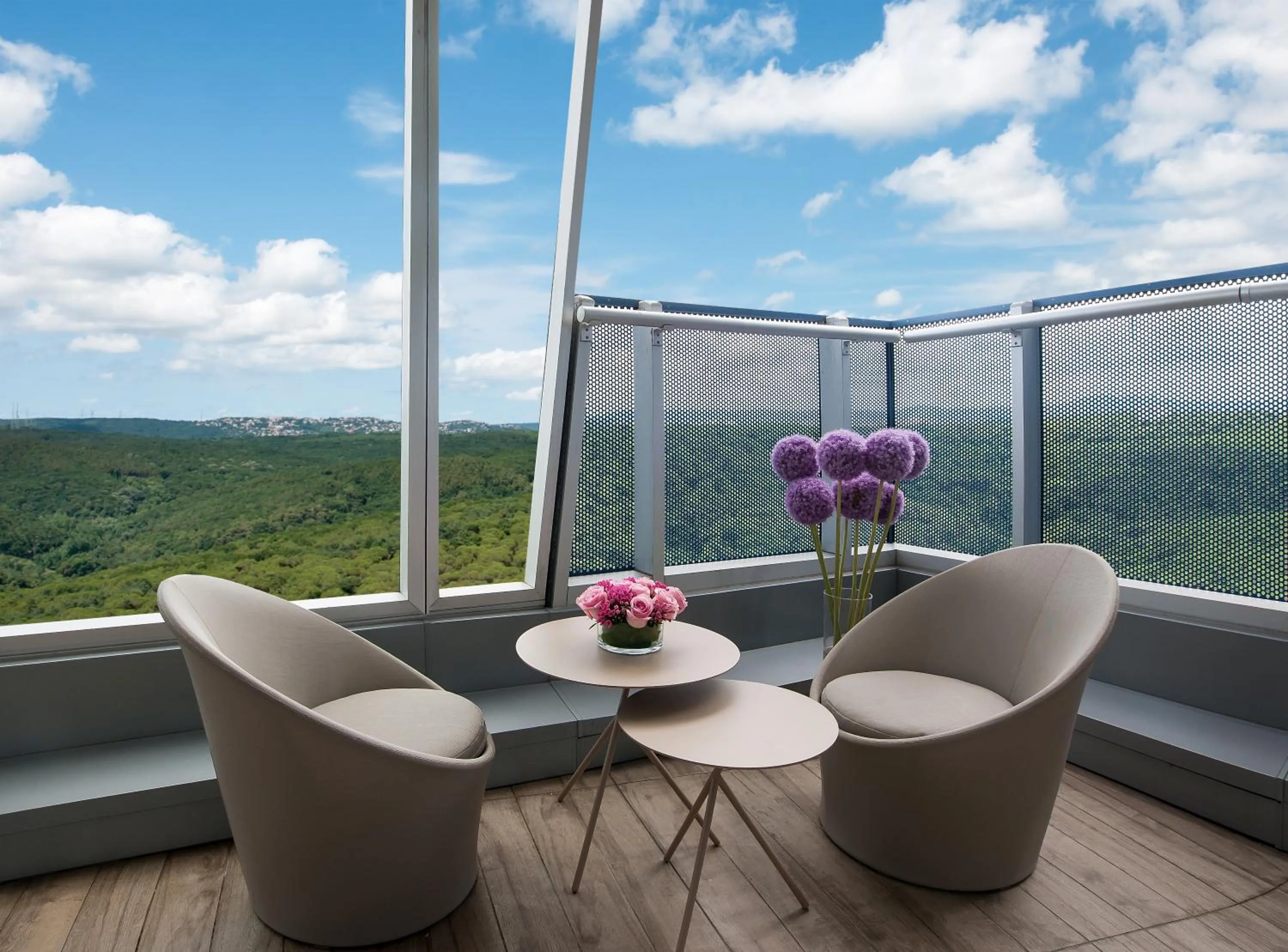 Balcony/Terrace in Somerset Maslak Istanbul