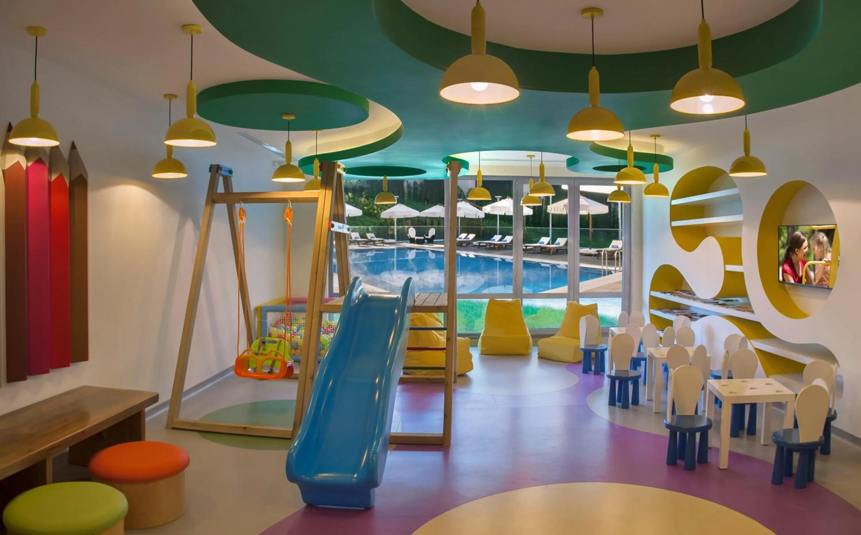 Kids's club in Somerset Maslak Istanbul