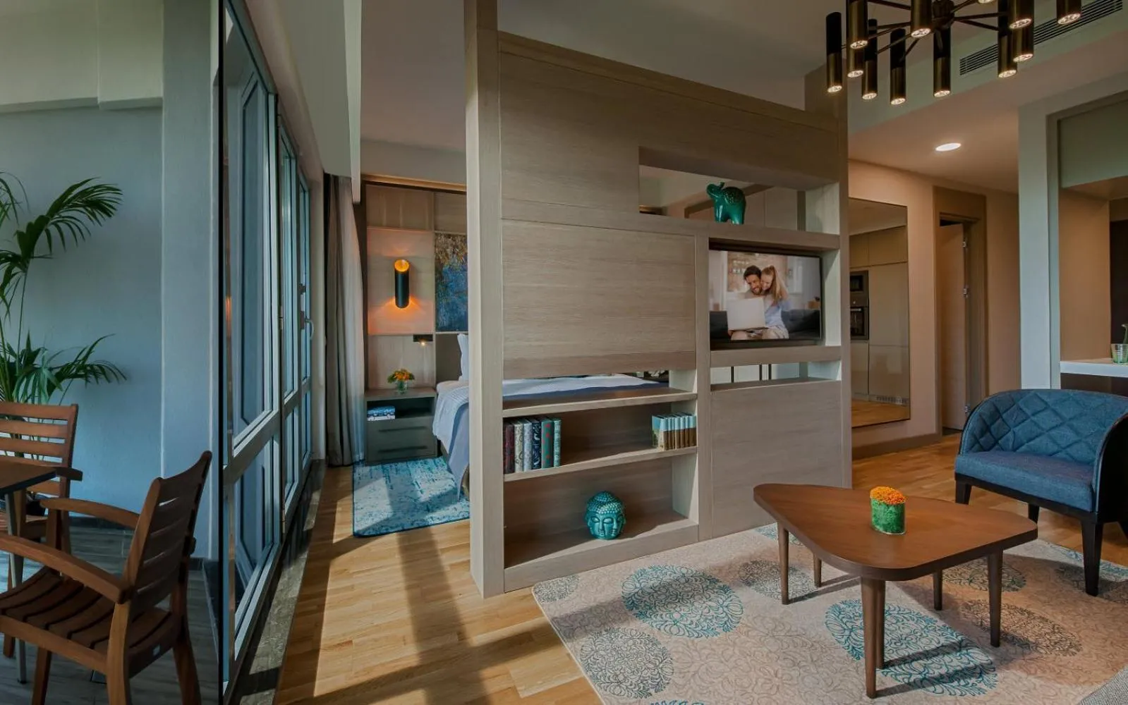 Seating area in Somerset Maslak Istanbul