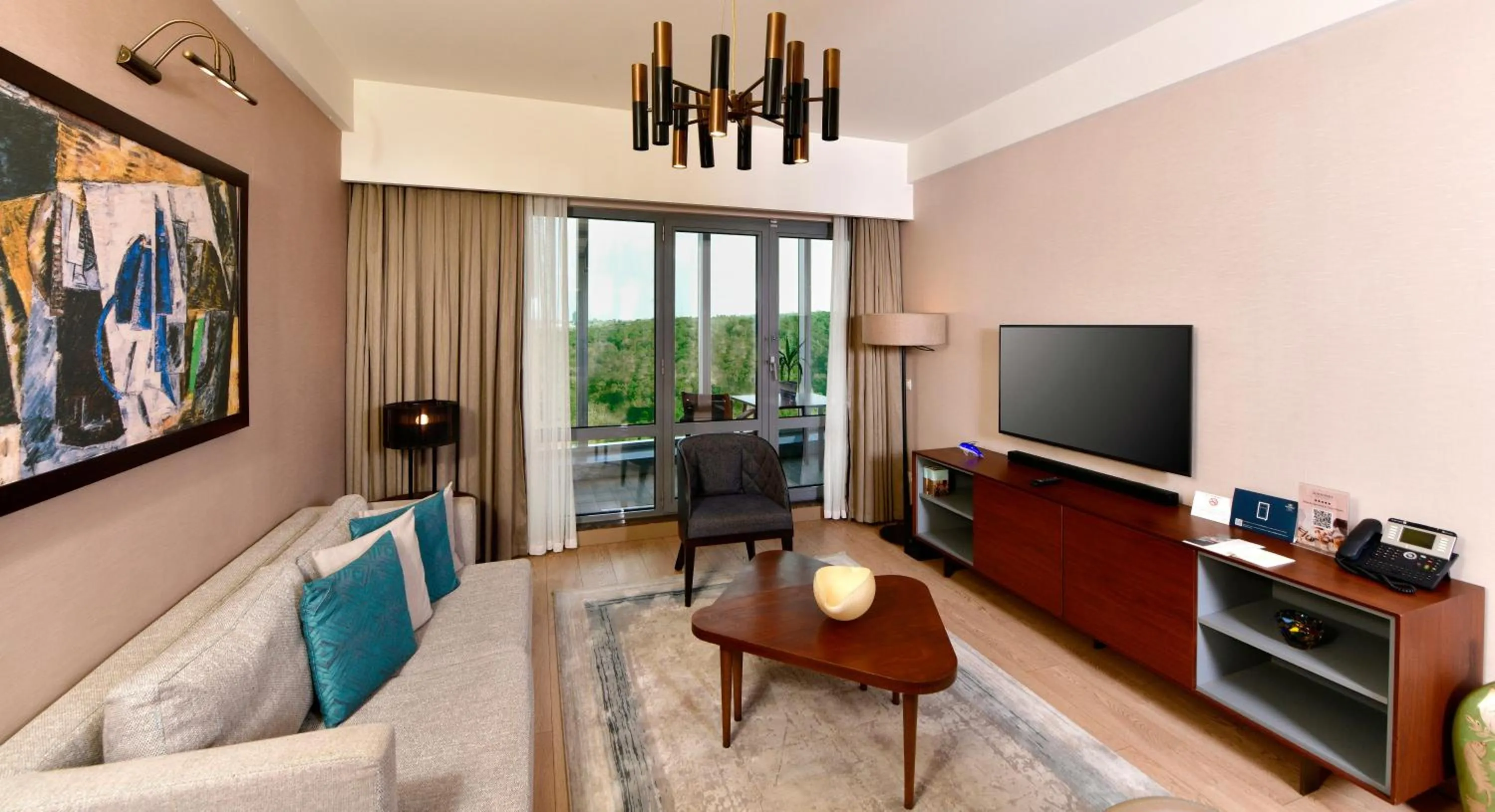 Seating area in Somerset Maslak Istanbul