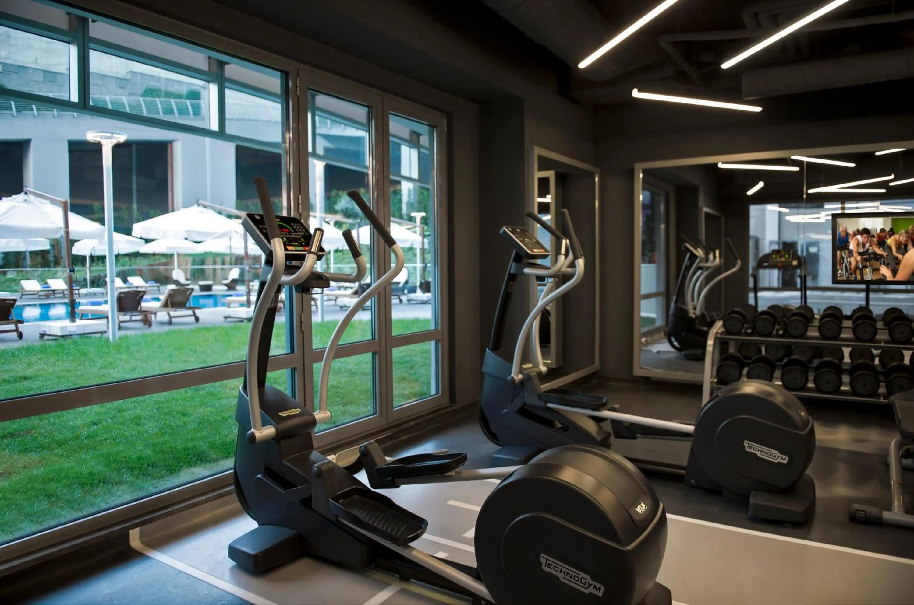 Fitness centre/facilities in Somerset Maslak Istanbul