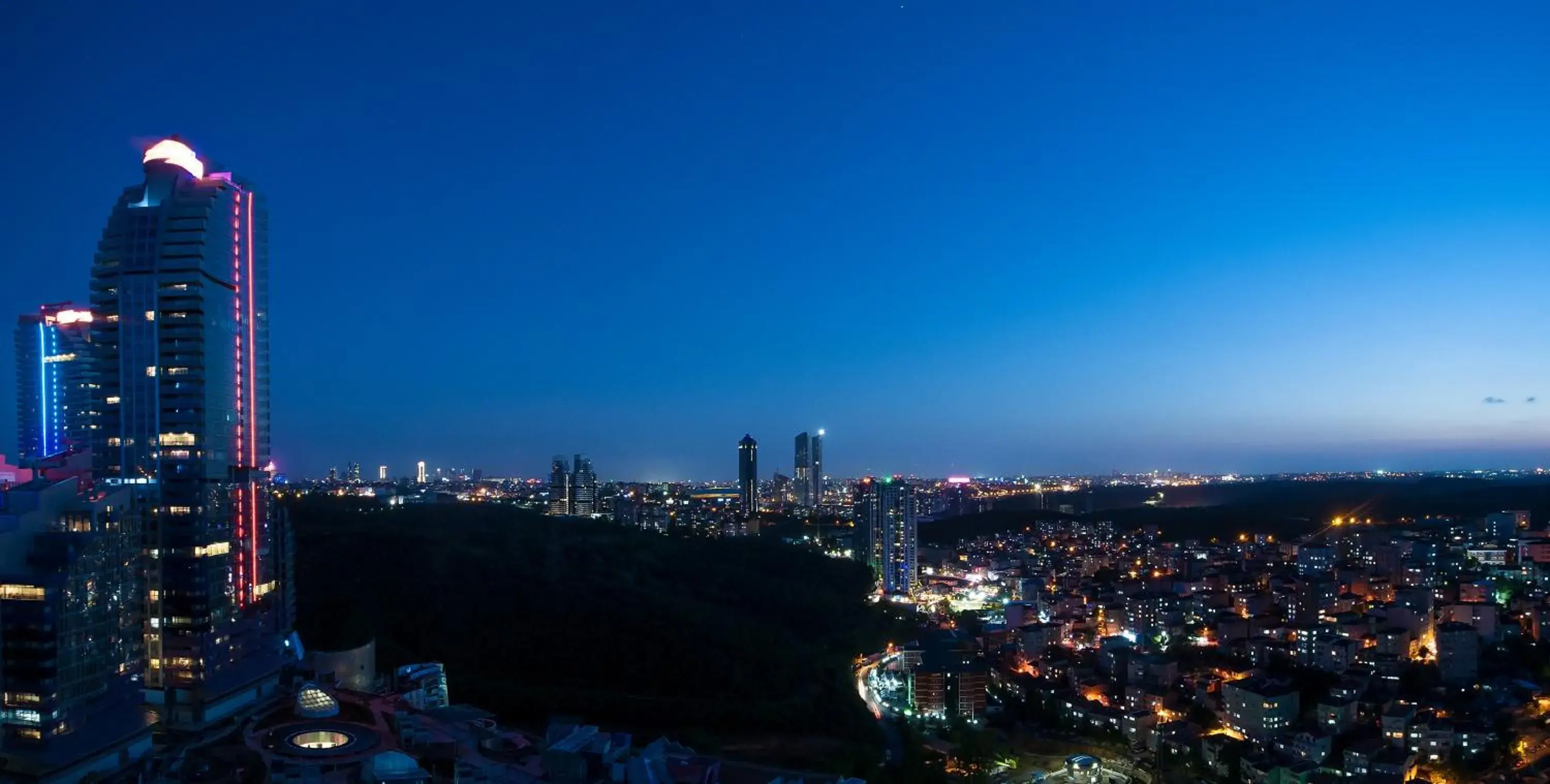 City view in Somerset Maslak Istanbul City view in Somerset Maslak Istanbul