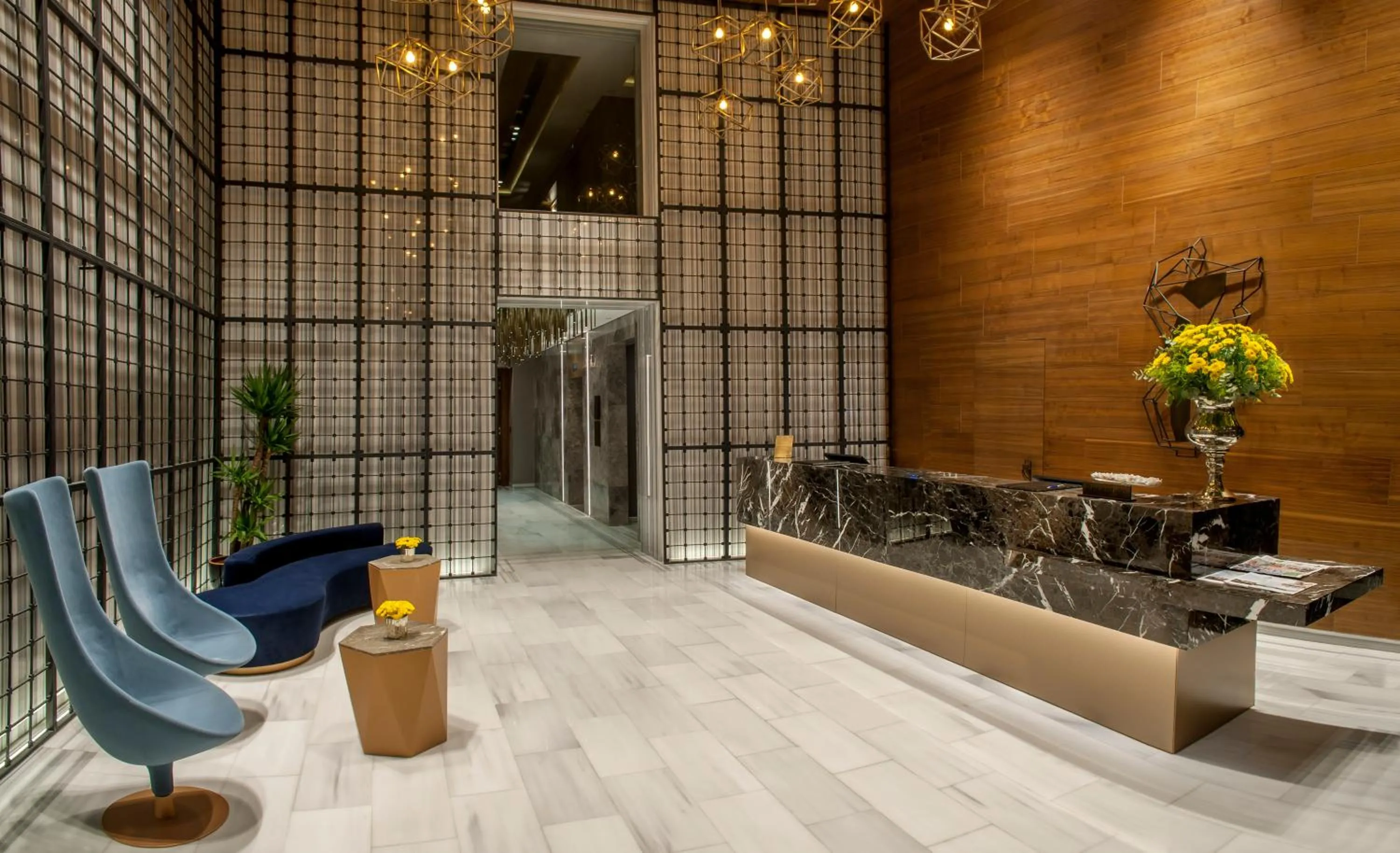 Lobby or reception in Somerset Maslak Istanbul